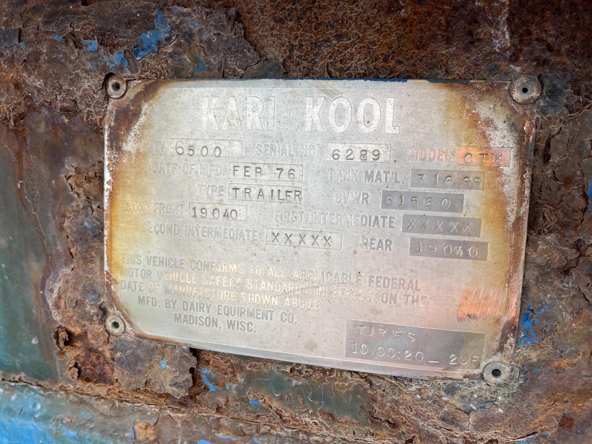 Metal ID Plate Image