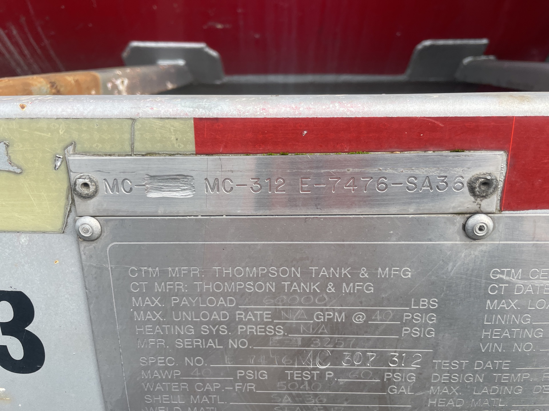 Metal ID Plate Image