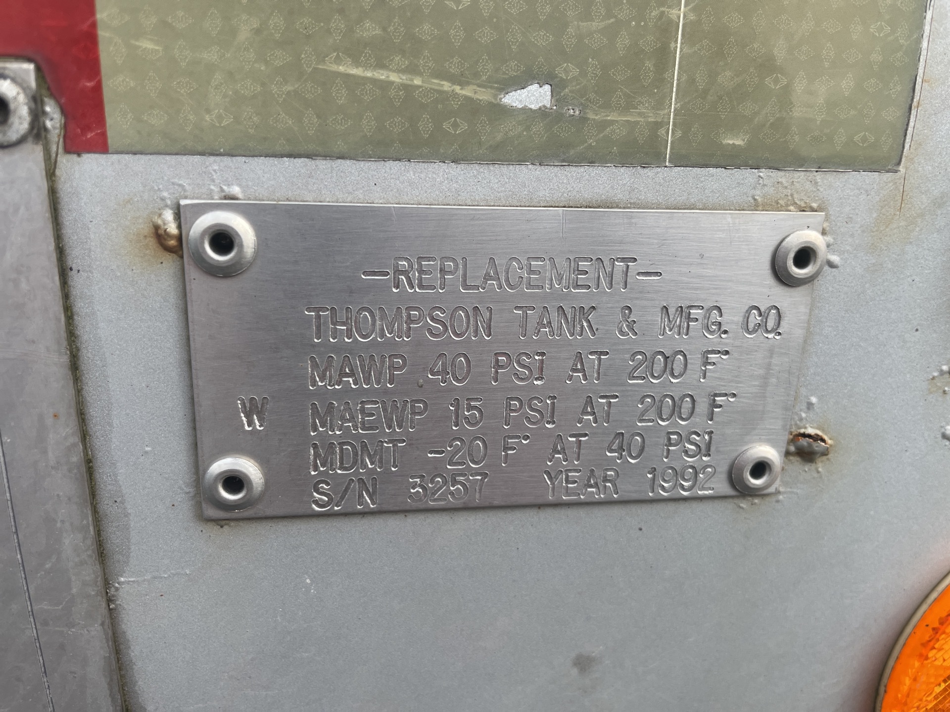Metal ID Plate Image