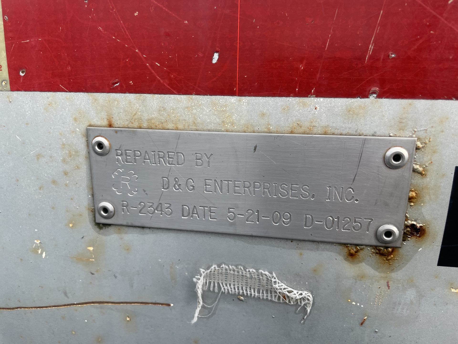 Metal ID Plate Image