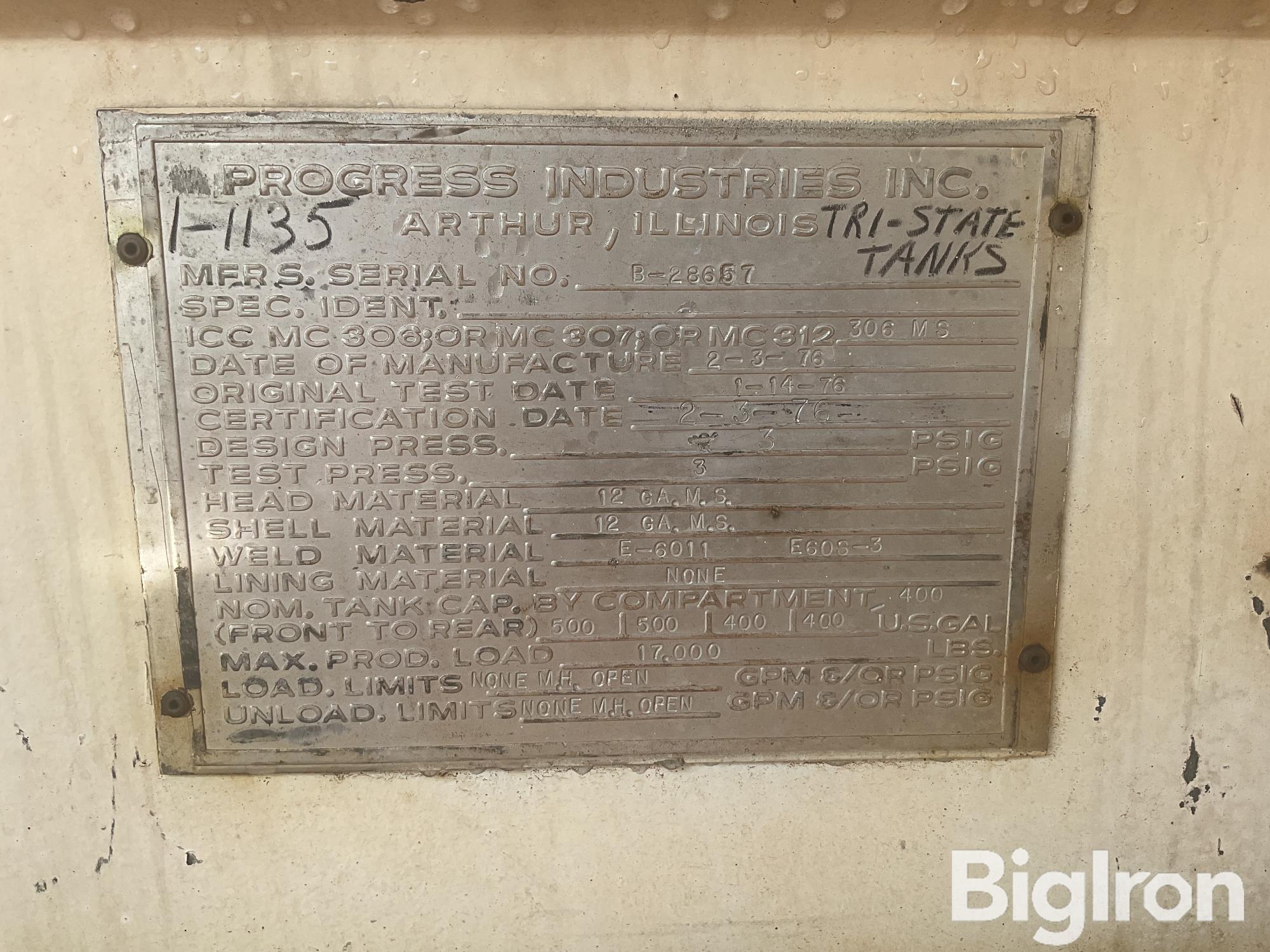 Metal ID Plate Image