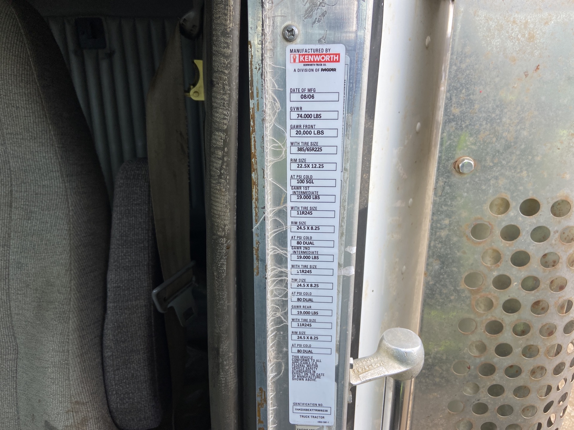 Metal ID Plate Image