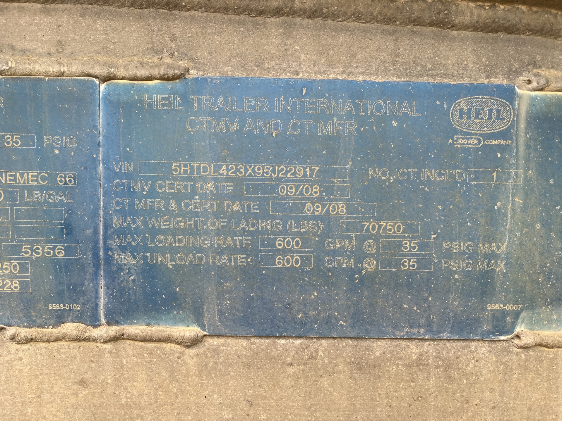 Metal ID Plate Image