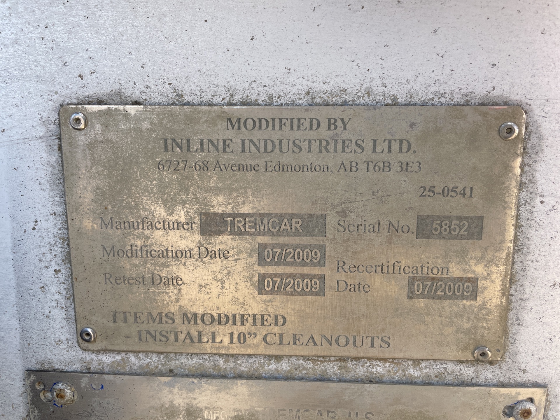 Metal ID Plate Image