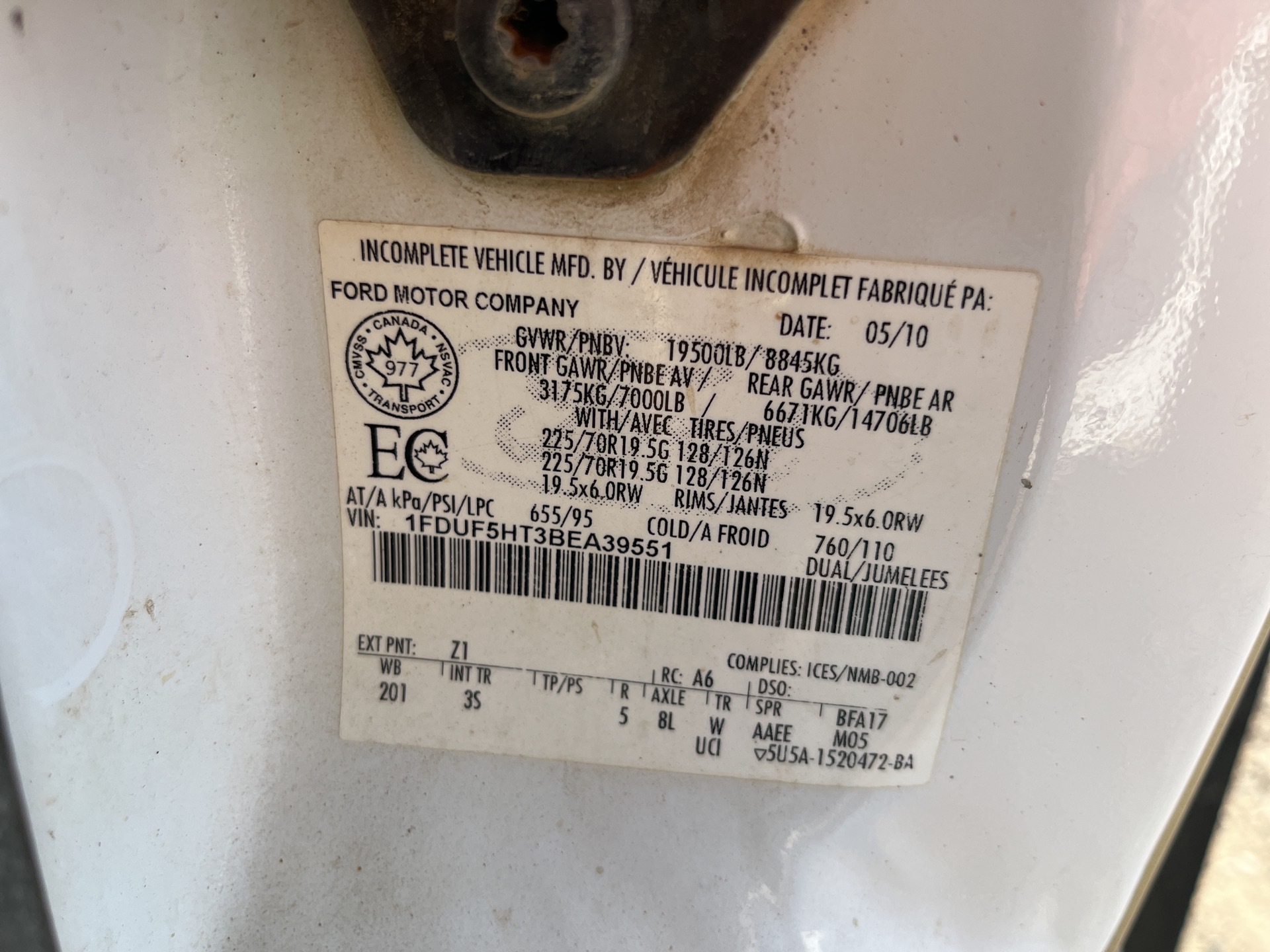 Metal ID Plate Image