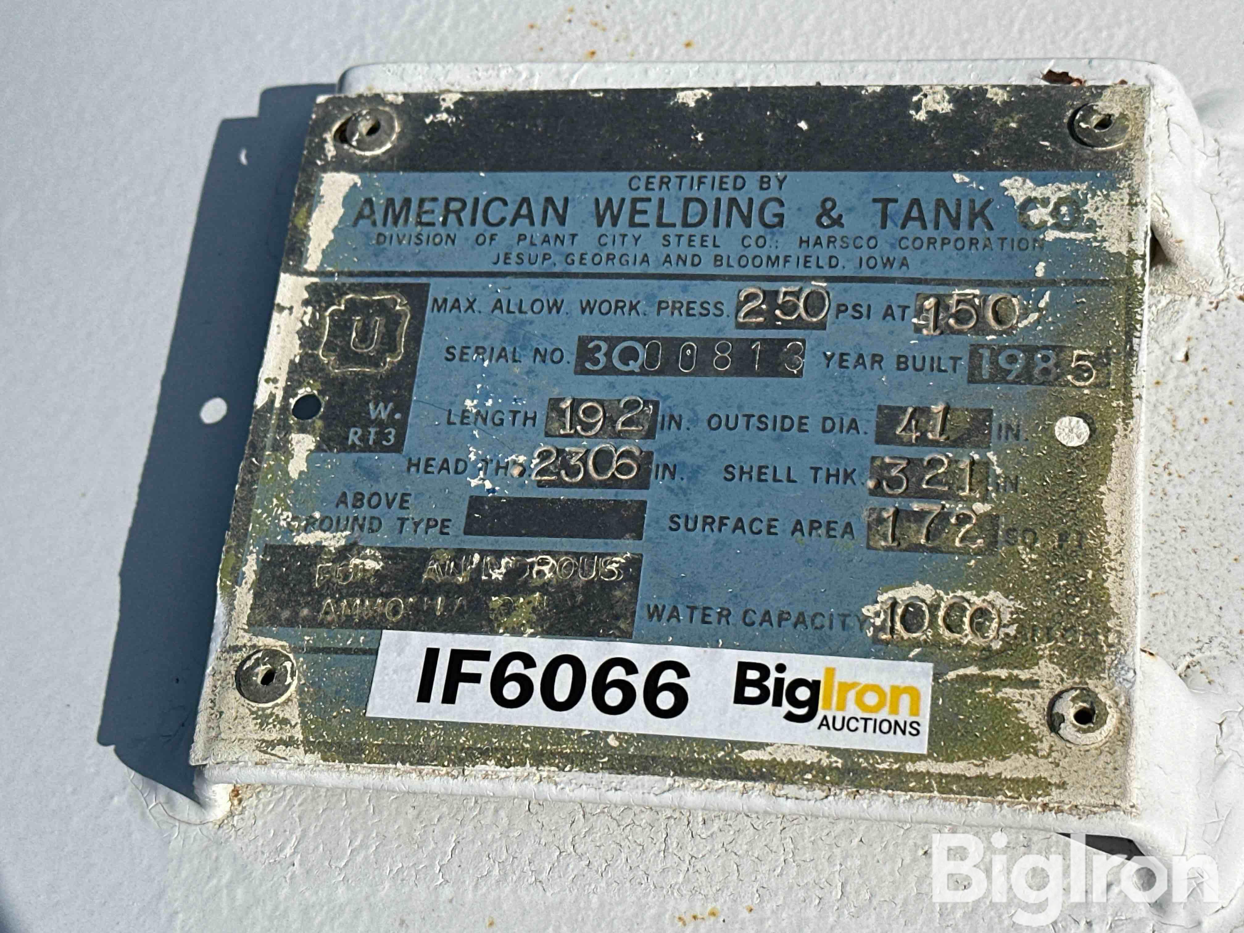 Metal ID Plate Image