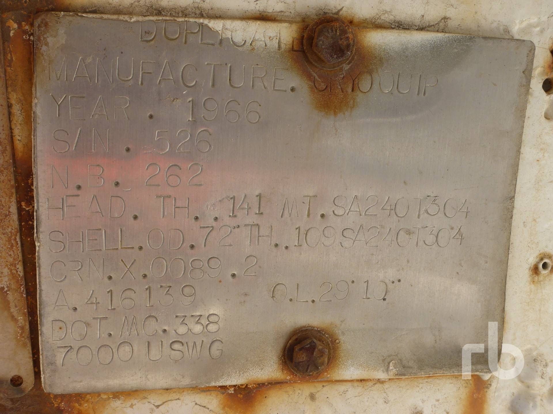 Metal ID Plate Image