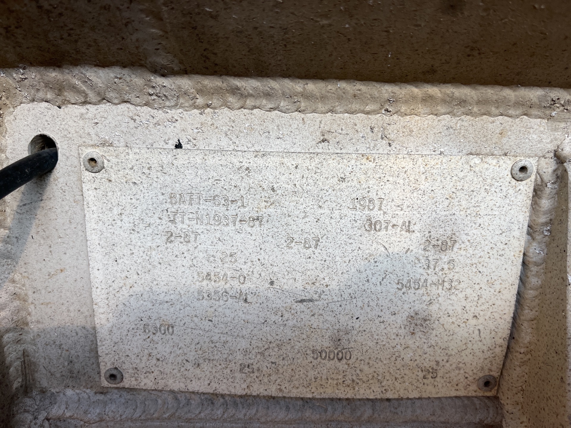 Metal ID Plate Image