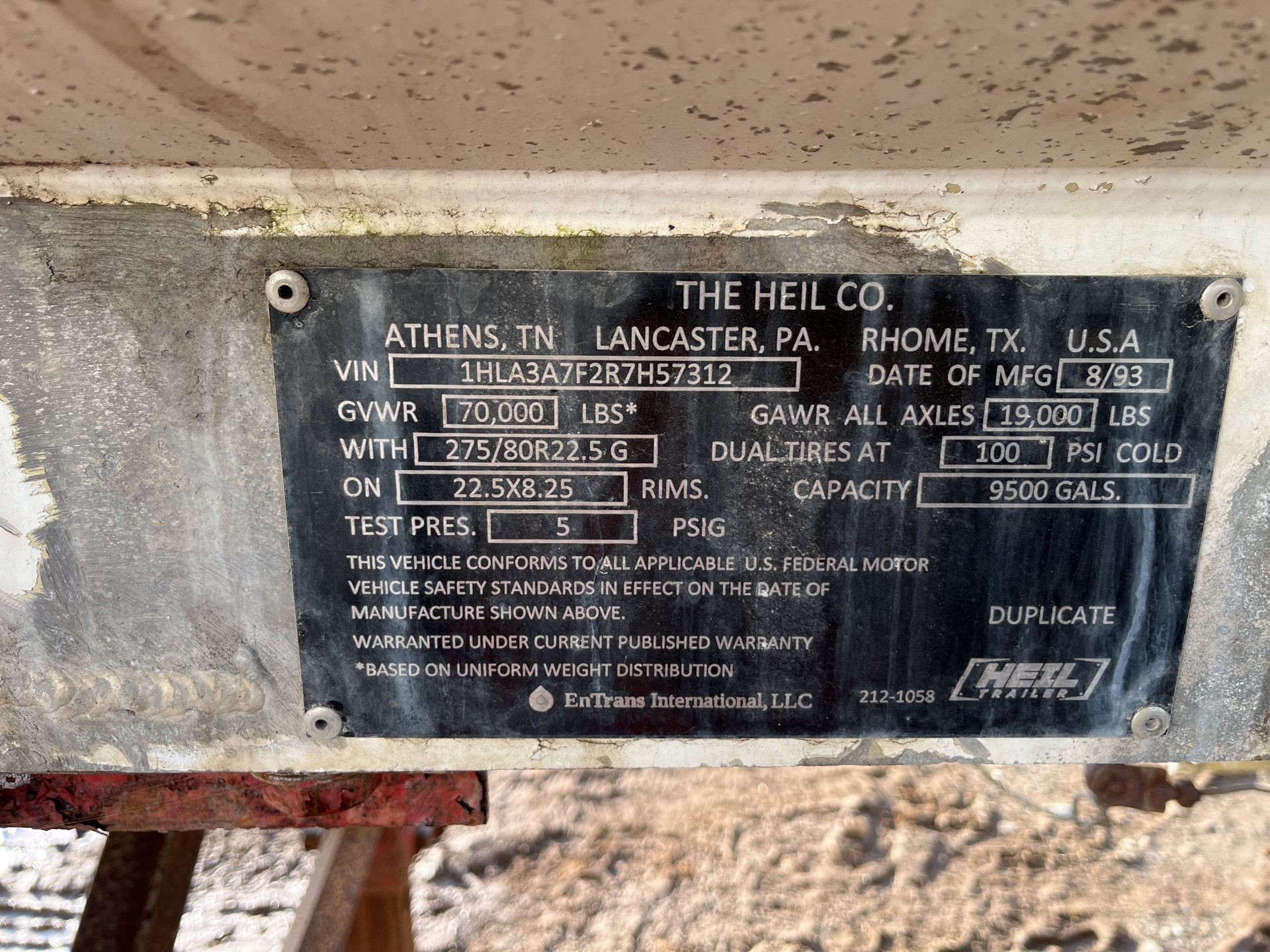 Metal ID Plate Image