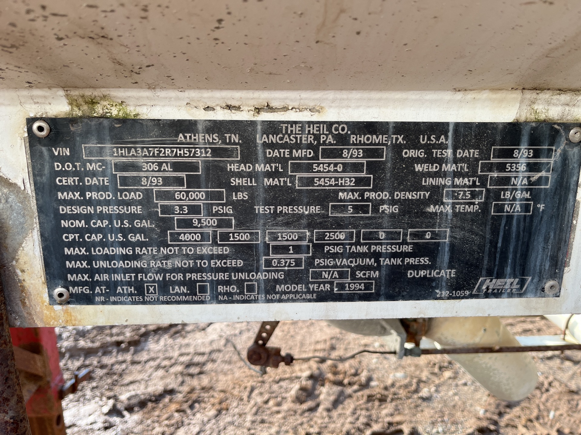 Metal ID Plate Image