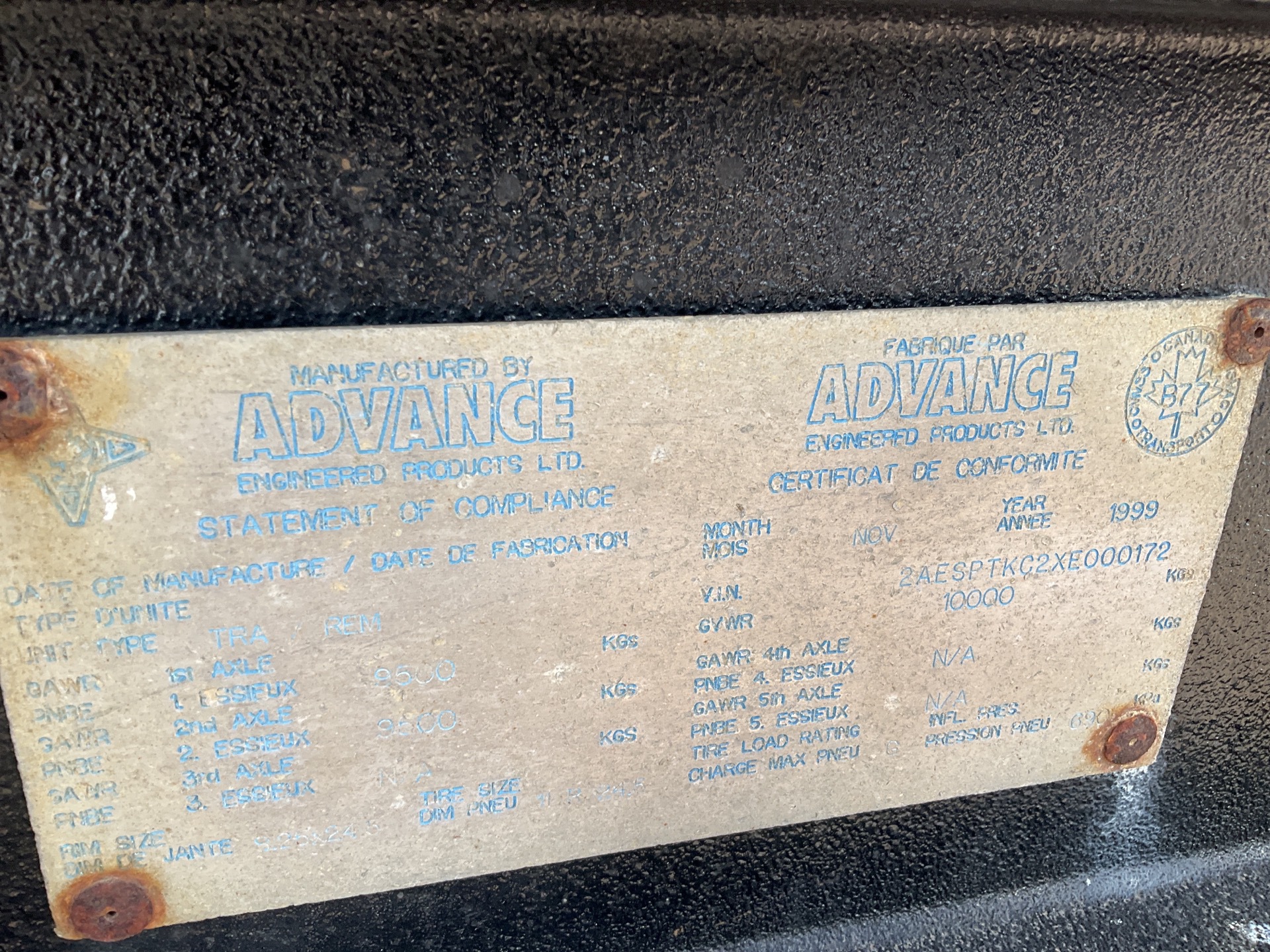 Metal ID Plate Image