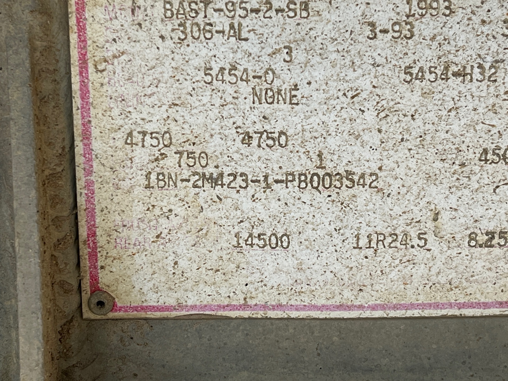 Metal ID Plate Image