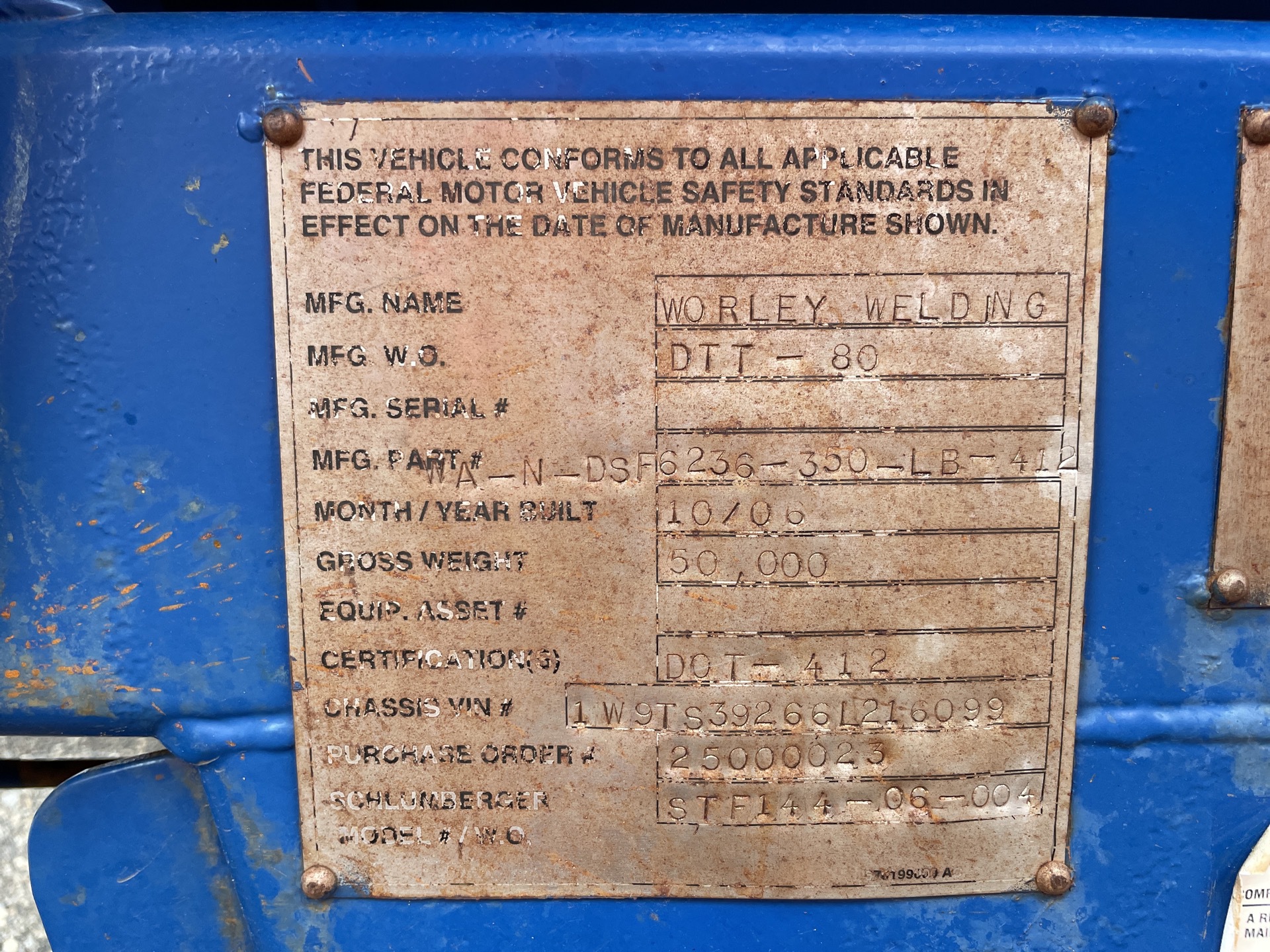 Metal ID Plate Image