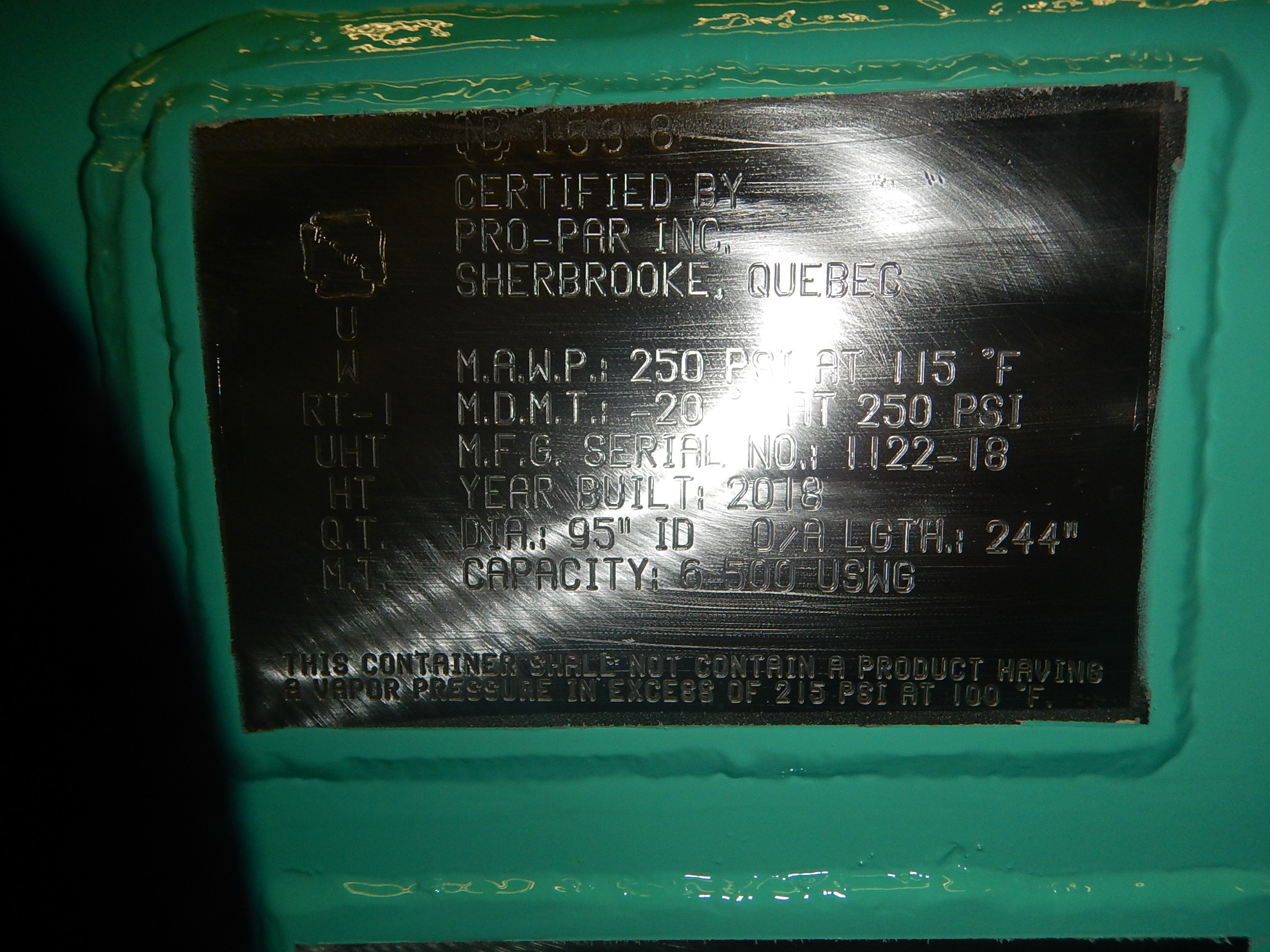 Metal ID Plate Image