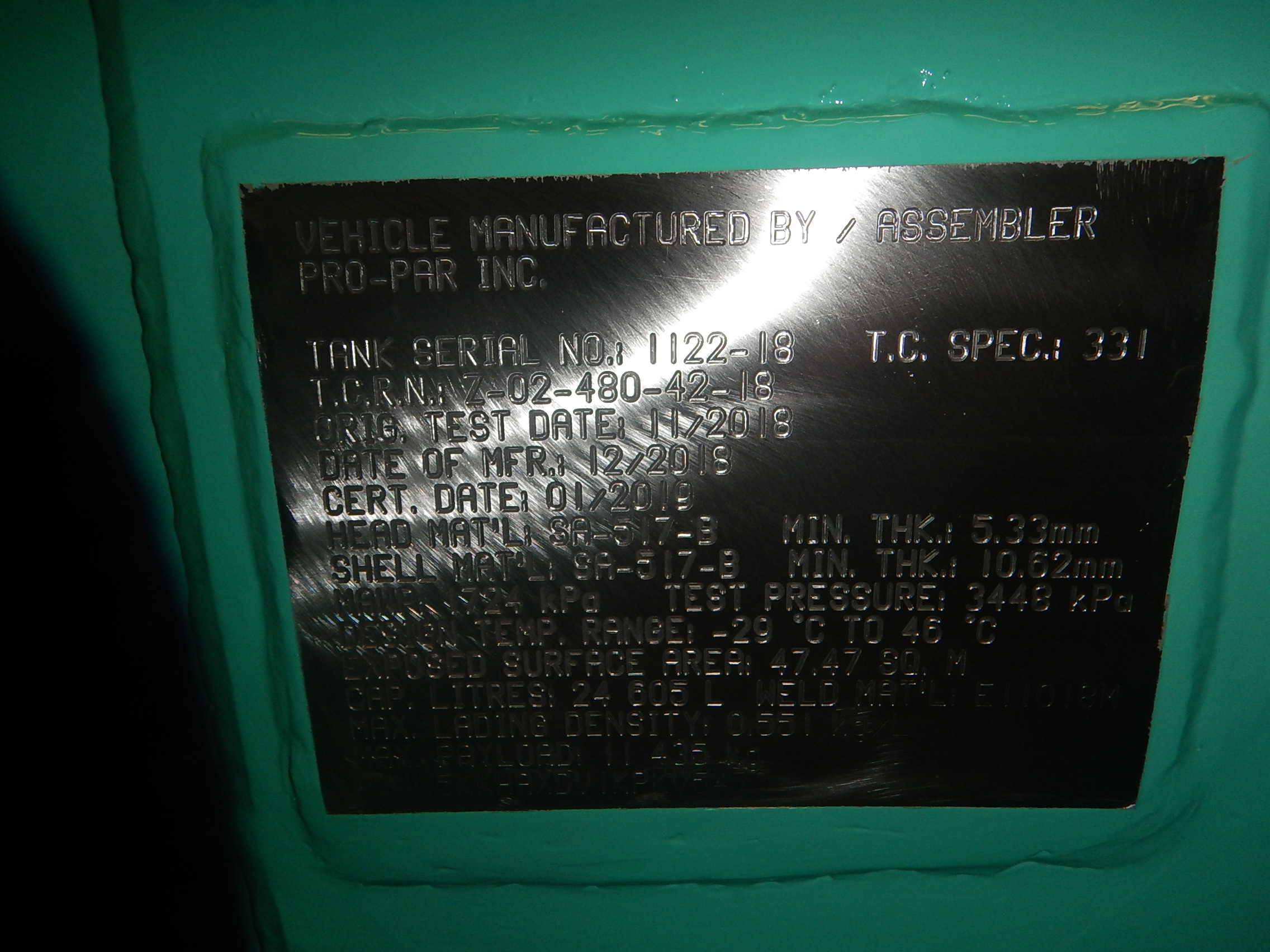 Metal ID Plate Image