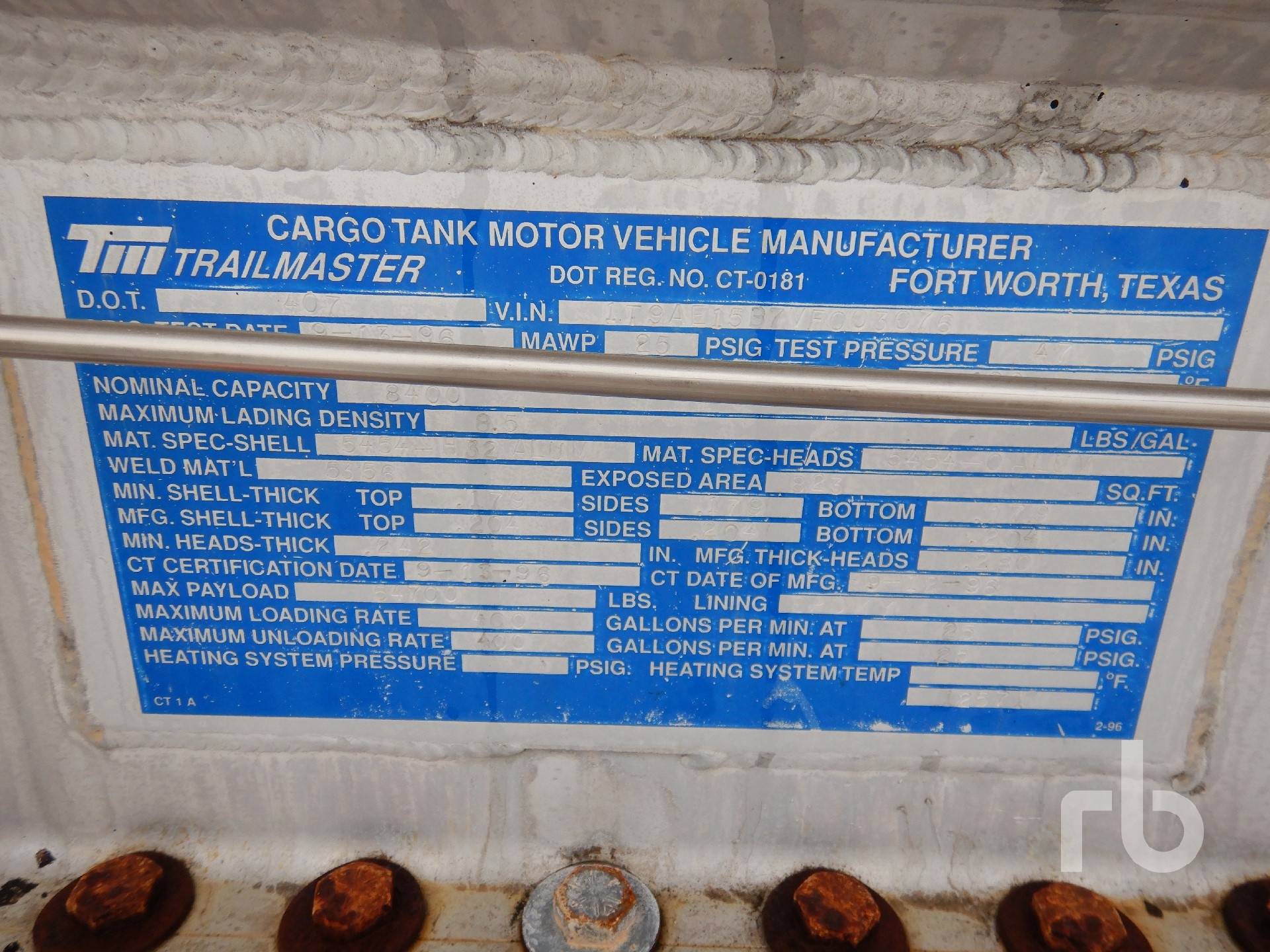 Metal ID Plate Image