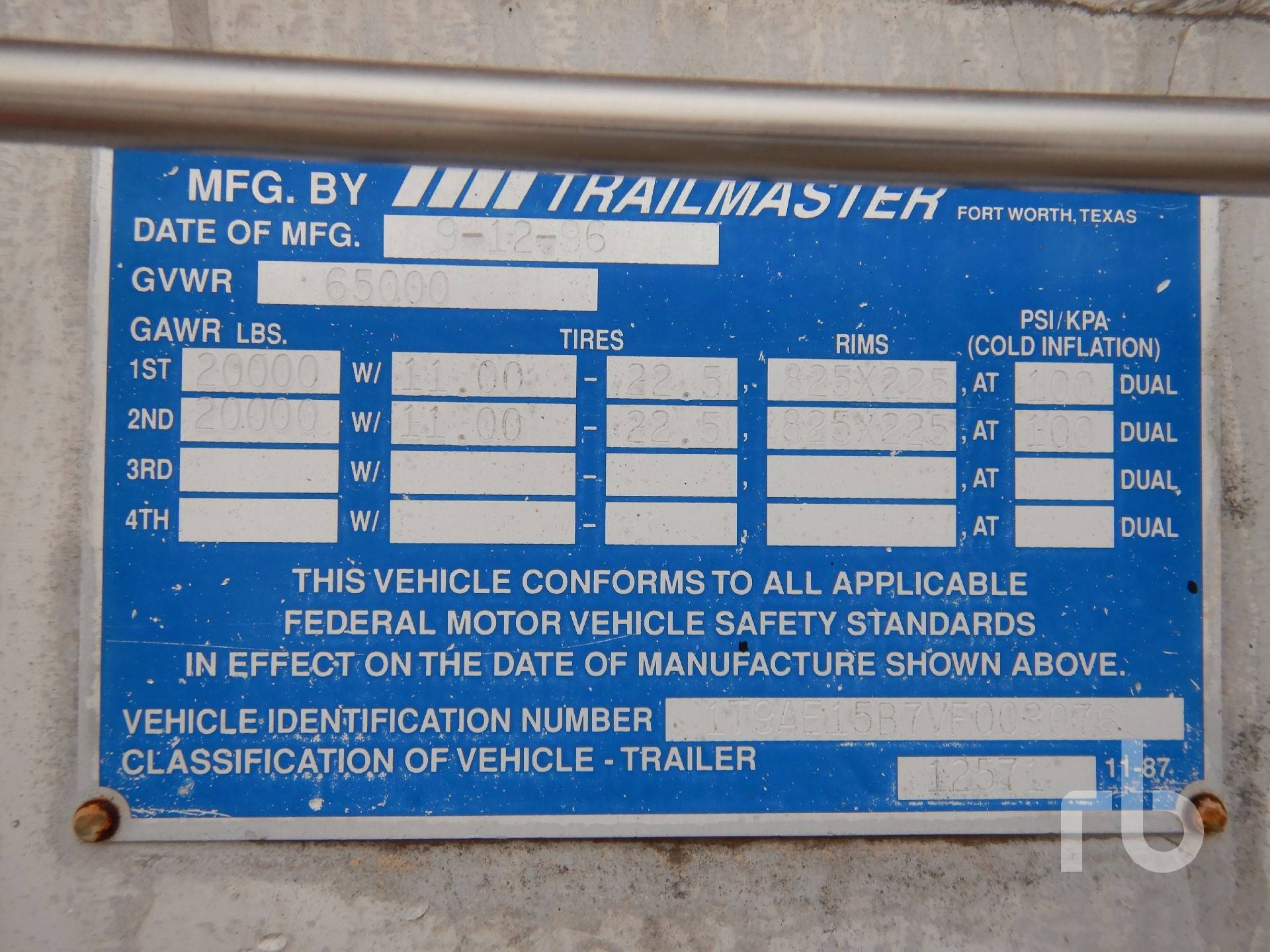 Metal ID Plate Image