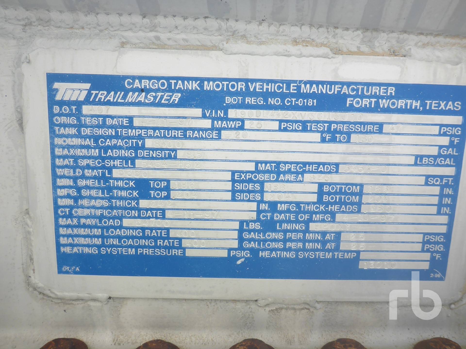 Metal ID Plate Image