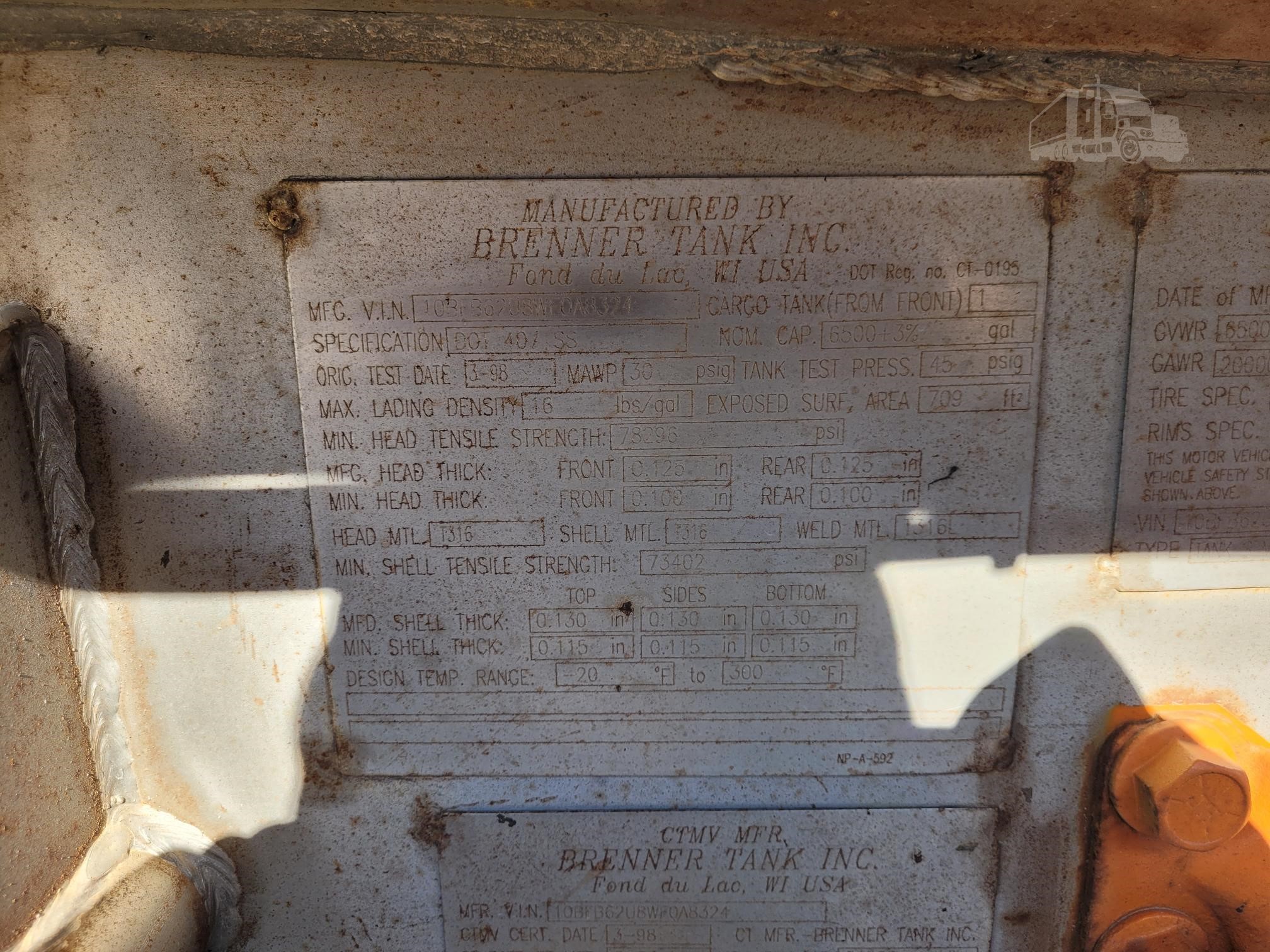 Metal ID Plate Image