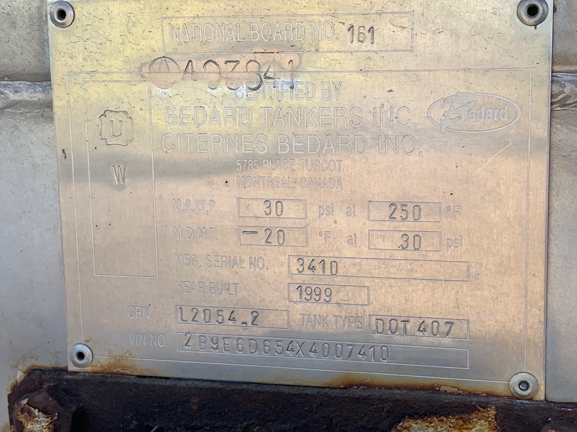 Metal ID Plate Image