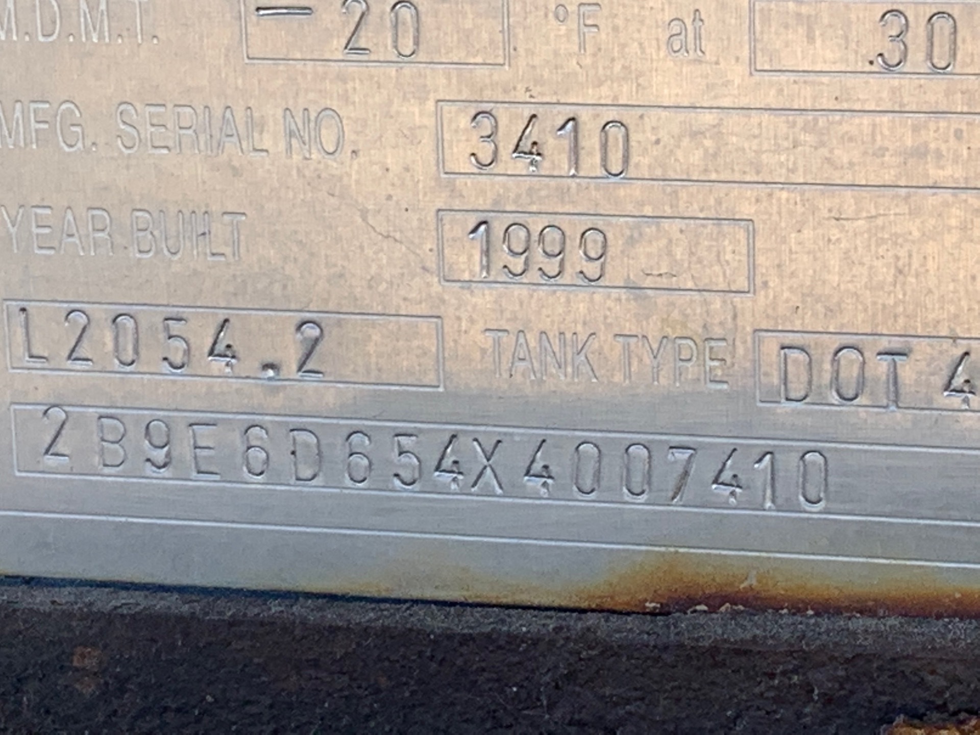 Metal ID Plate Image