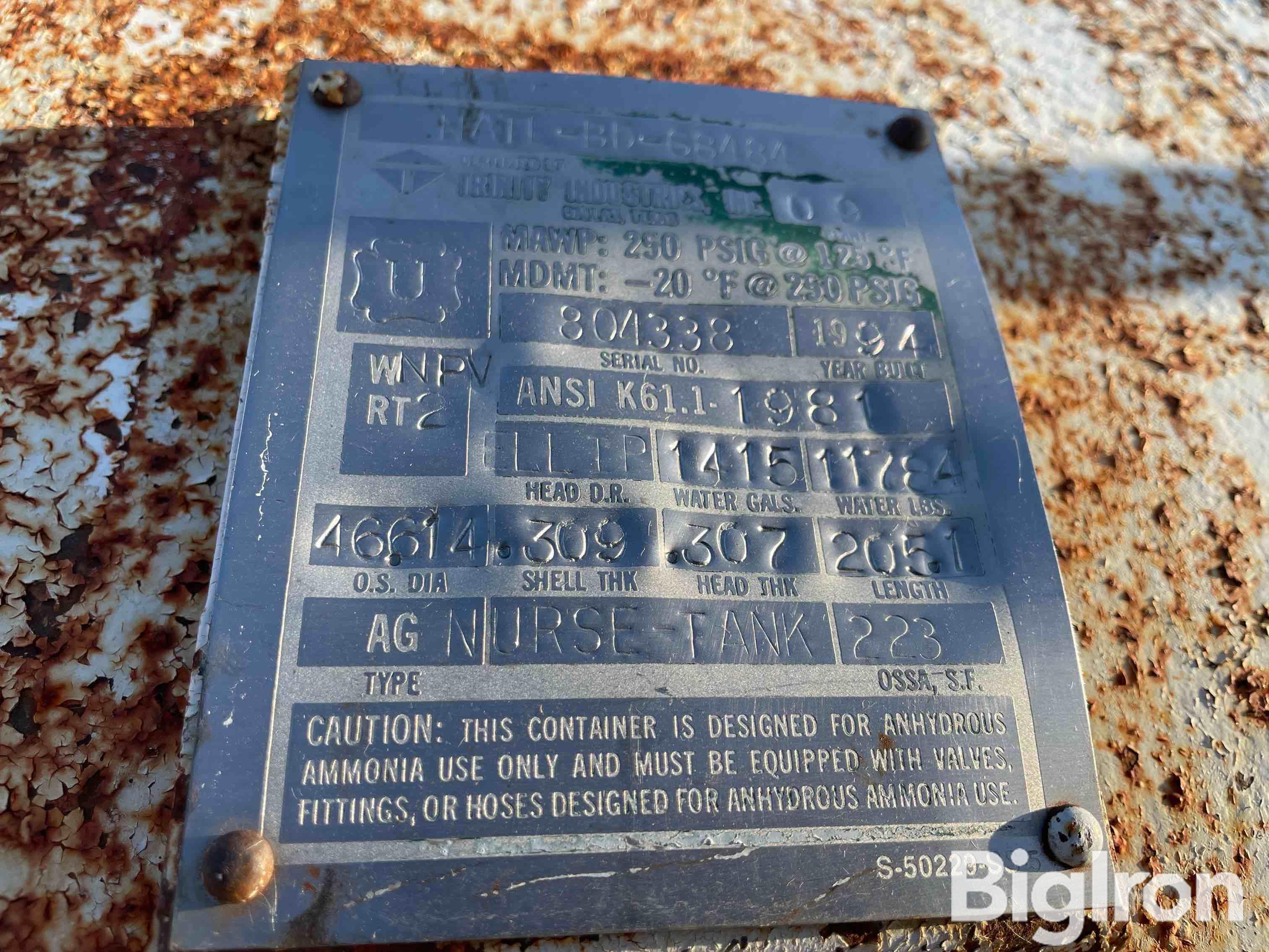 Metal ID Plate Image
