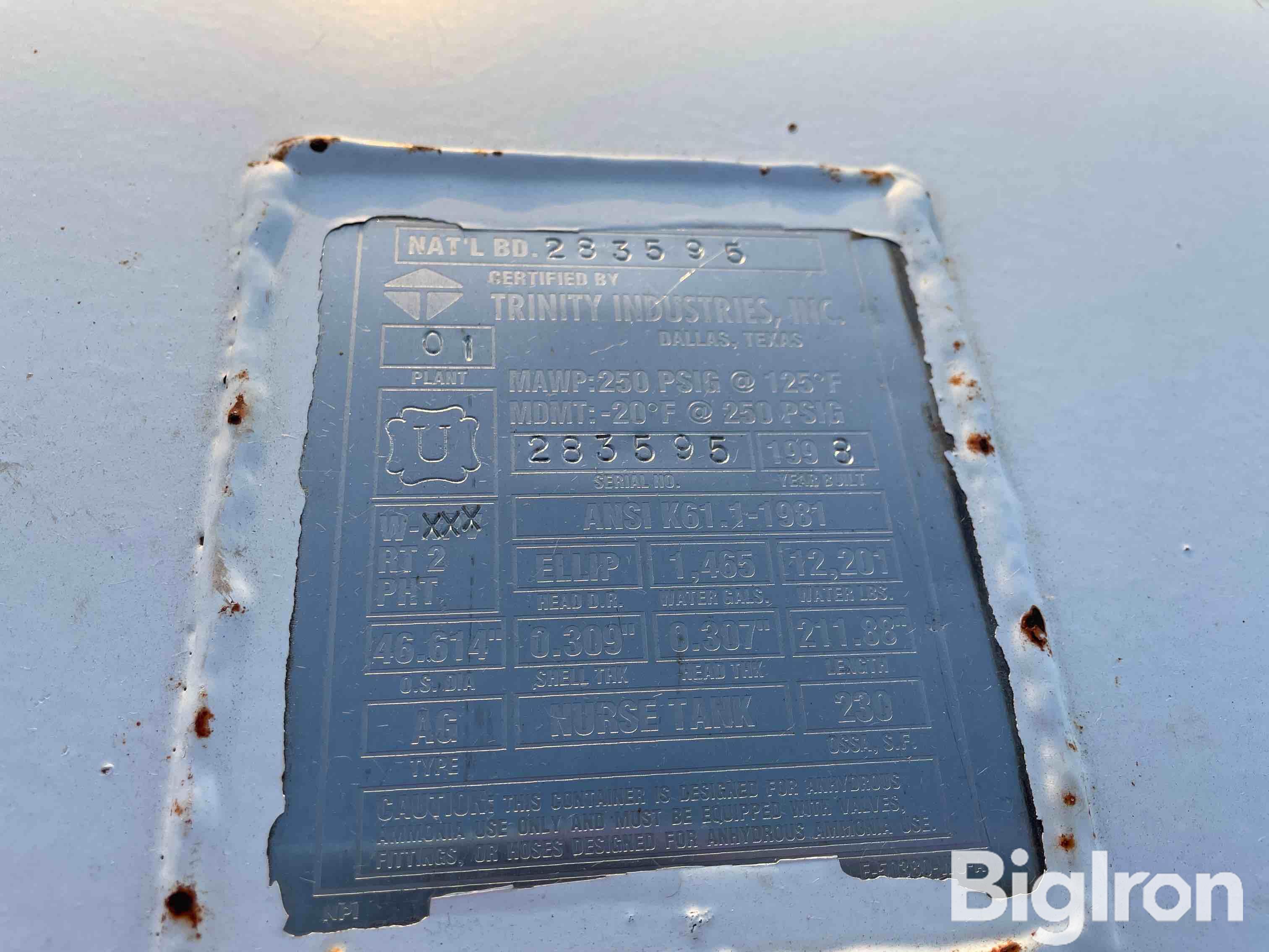 Metal ID Plate Image