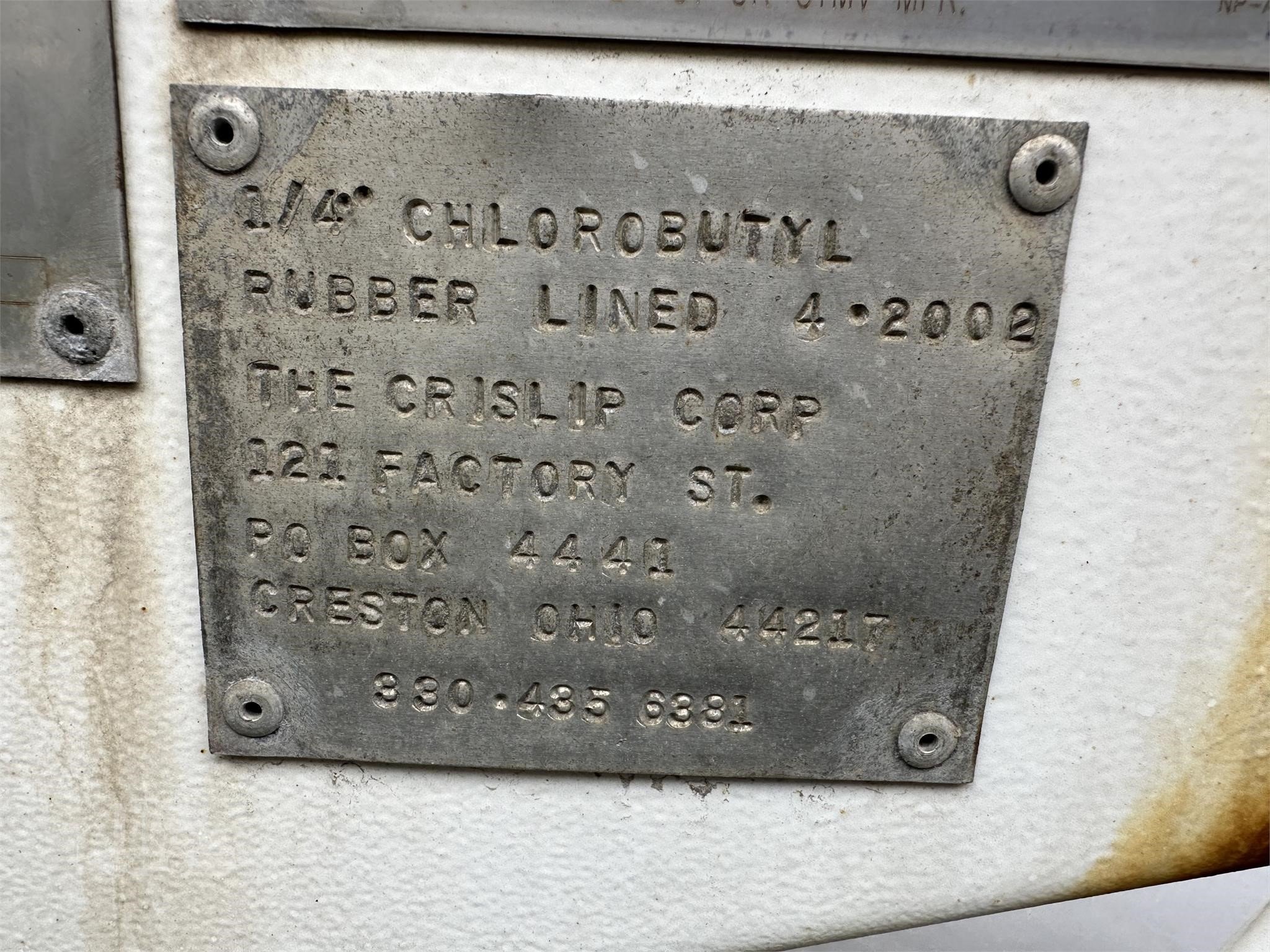Metal ID Plate Image