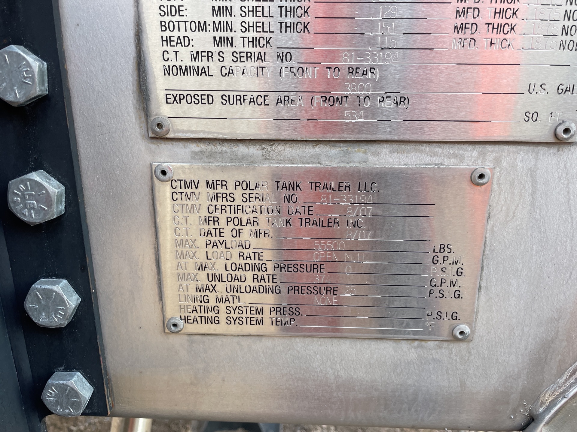 Metal ID Plate Image