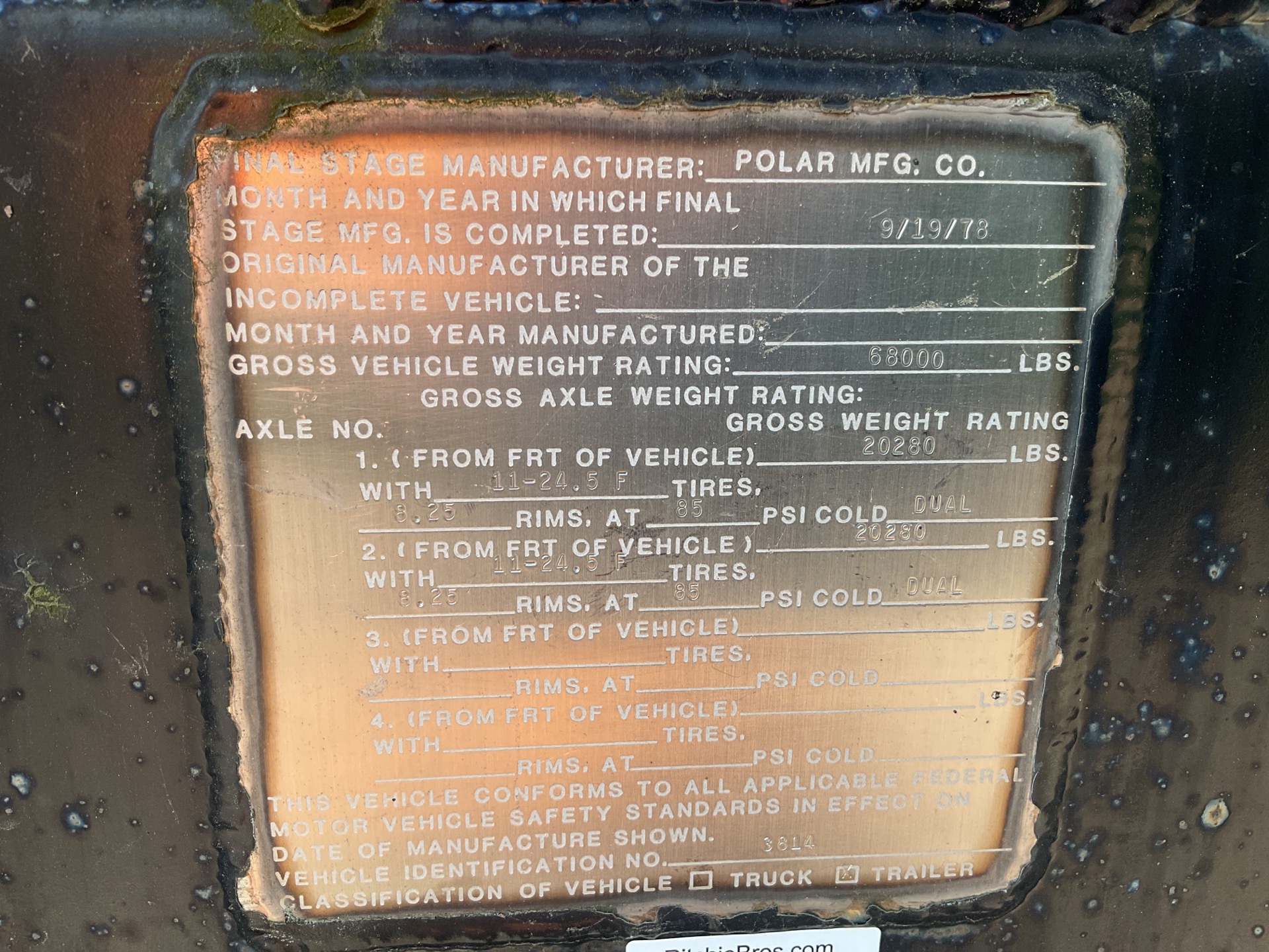 Metal ID Plate Image