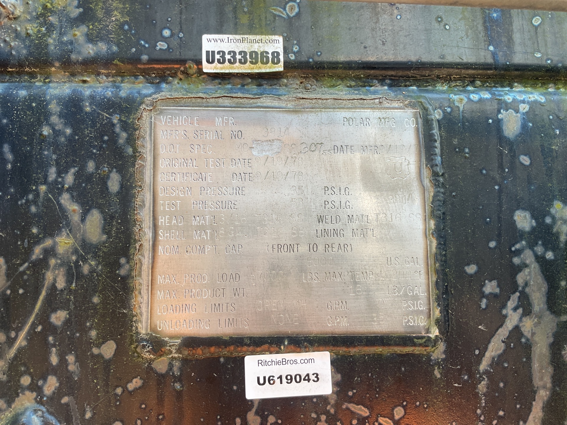 Metal ID Plate Image