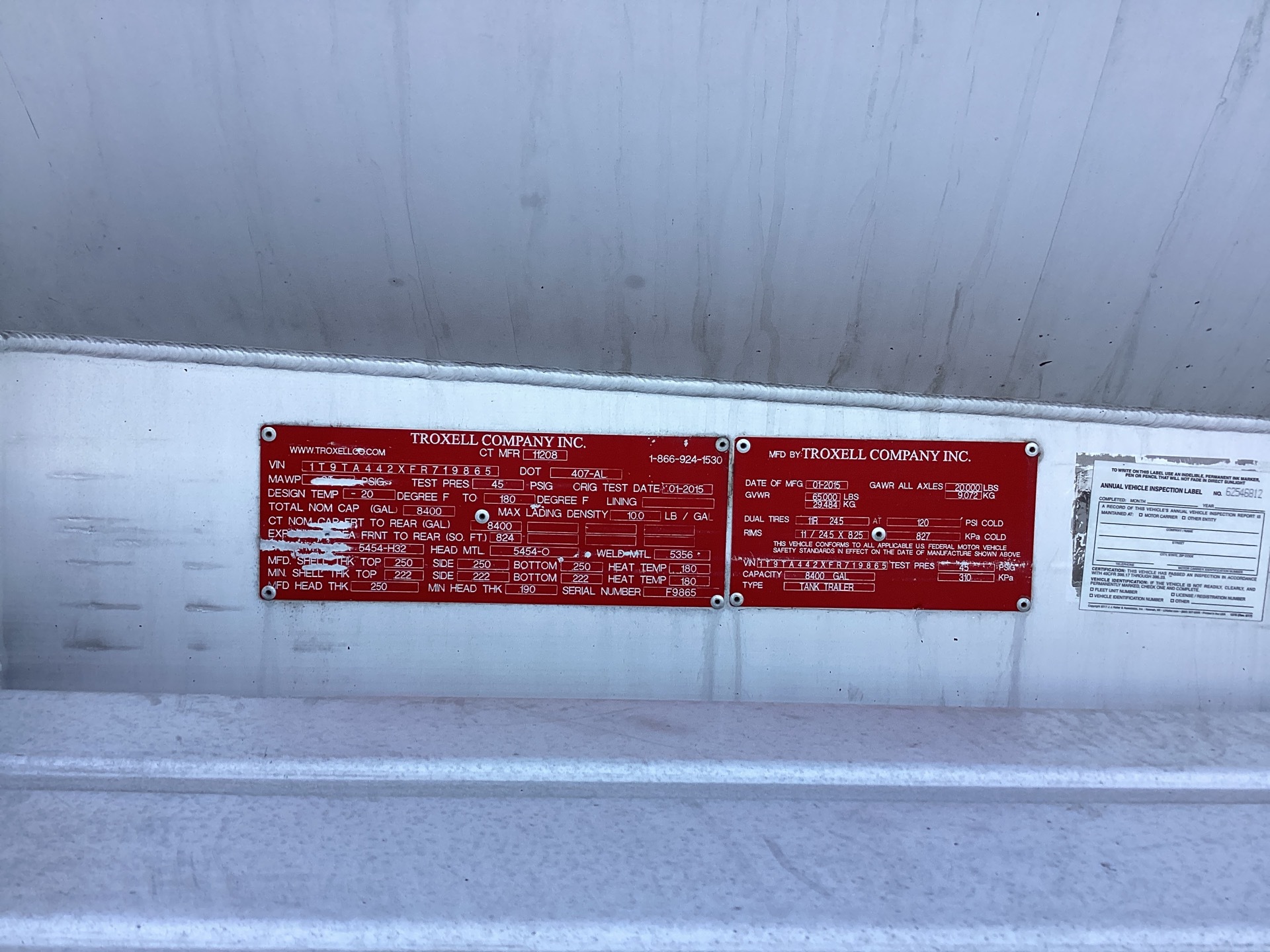 Metal ID Plate Image