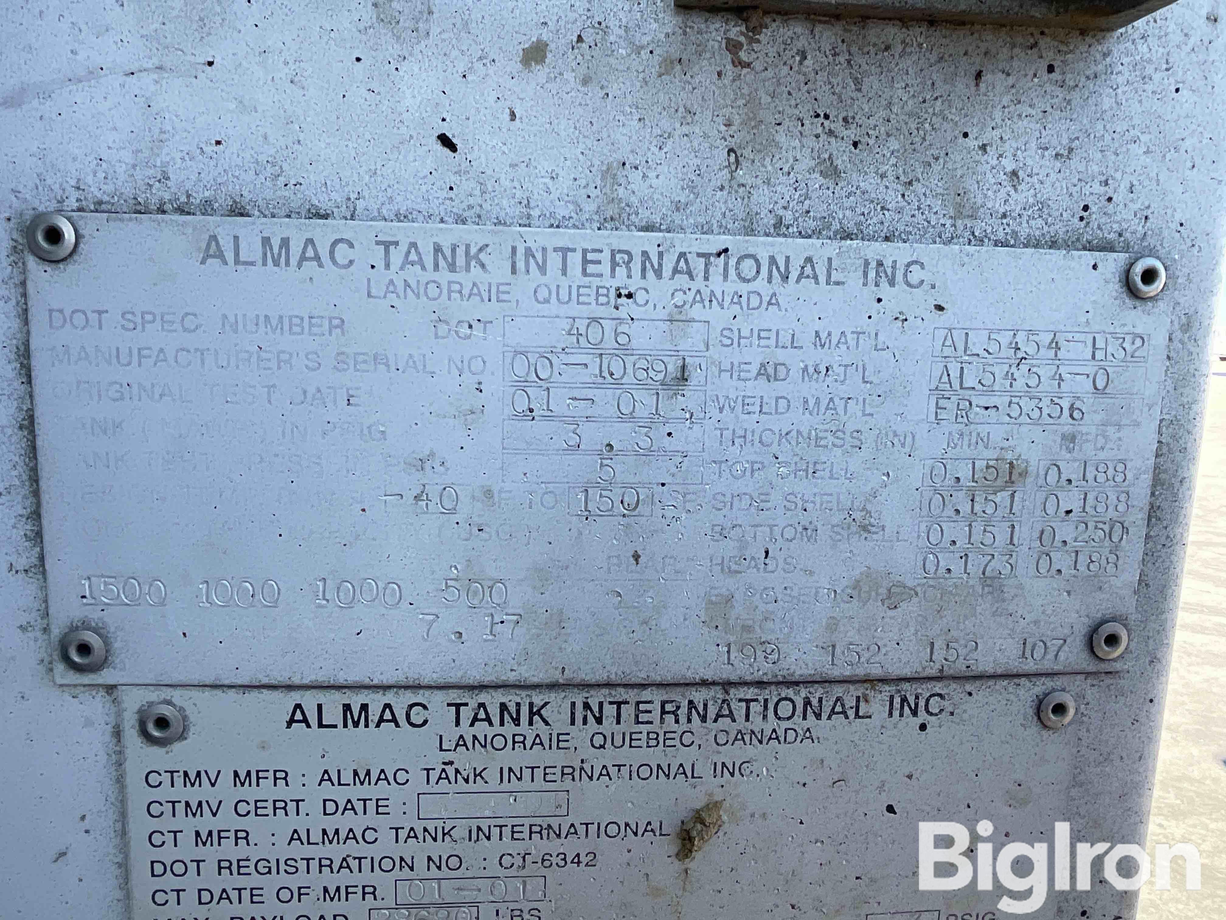 Metal ID Plate Image
