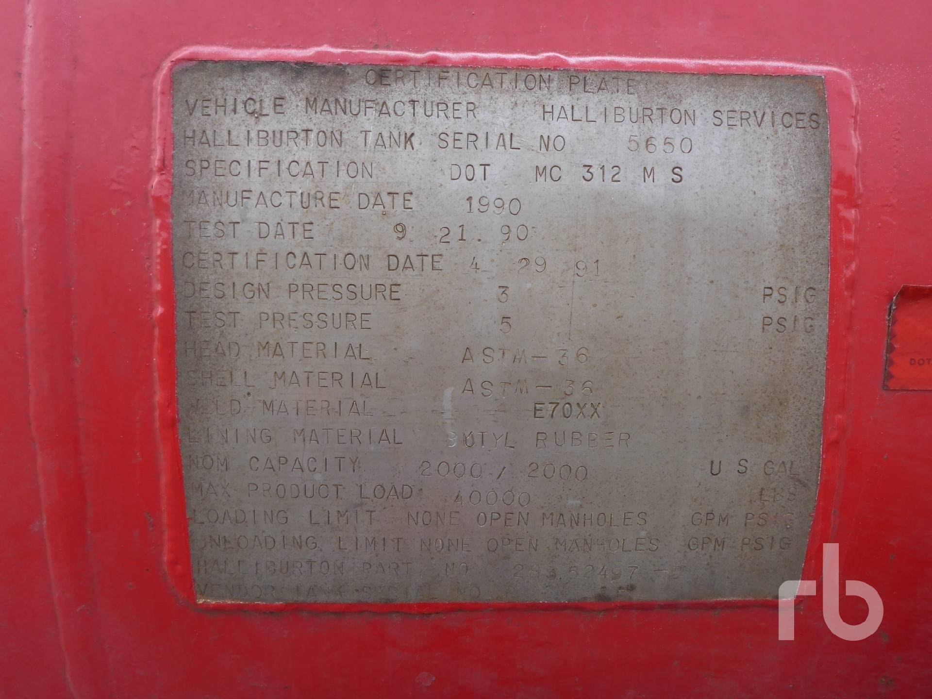 Metal ID Plate Image