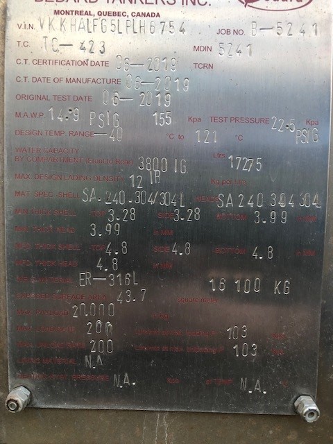 Metal ID Plate Image