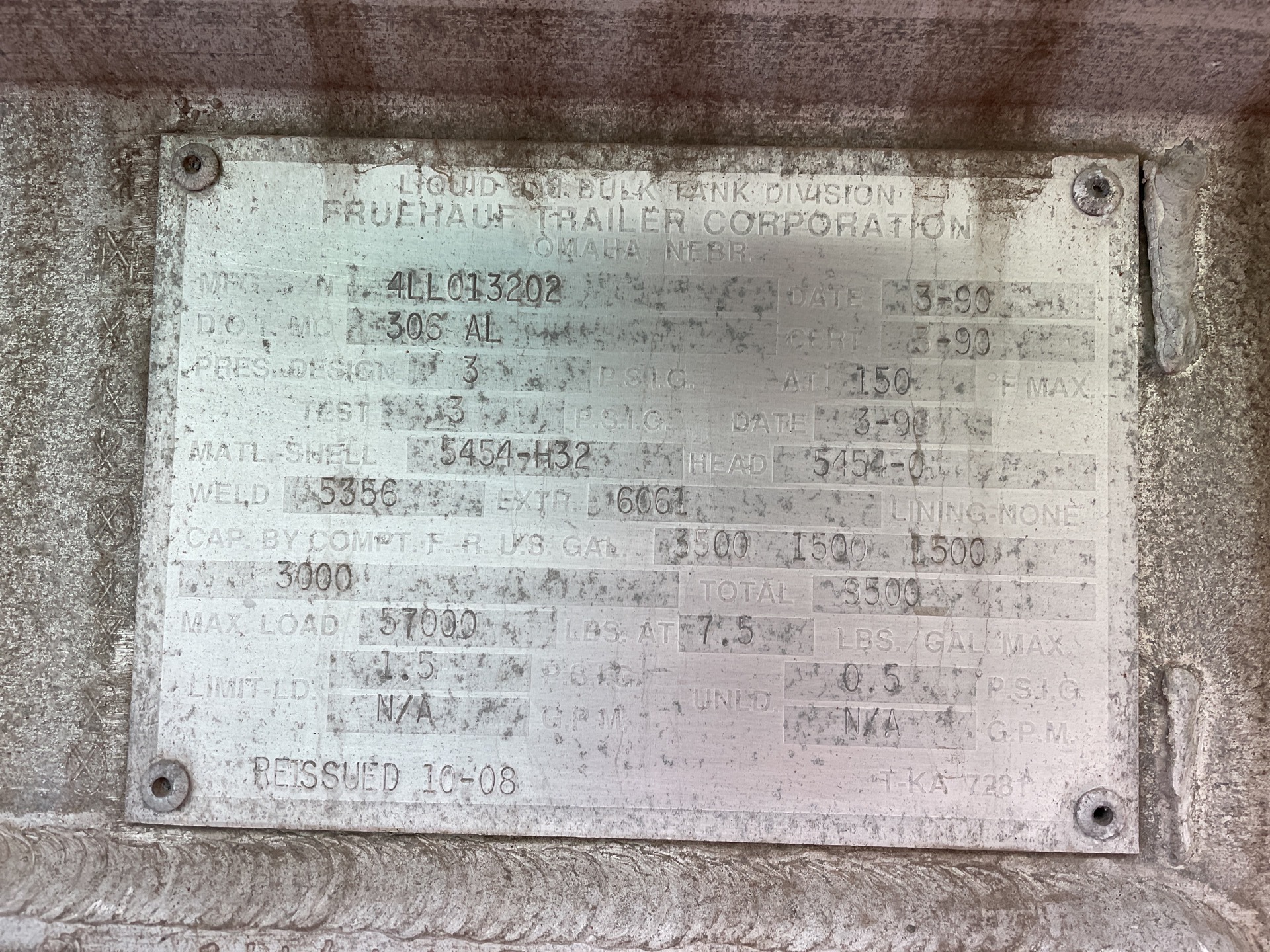 Metal ID Plate Image