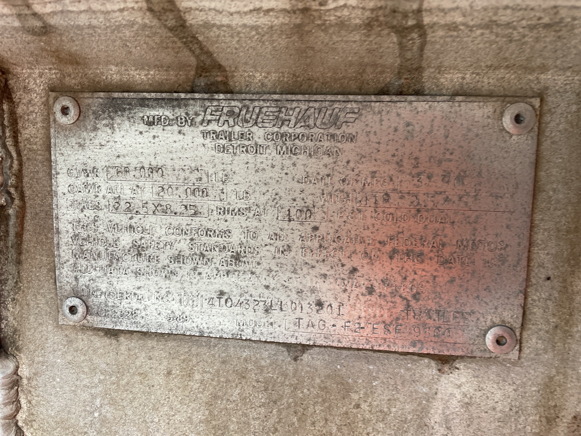 Metal ID Plate Image