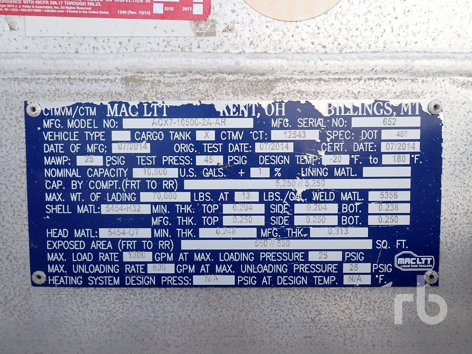 Metal ID Plate Image
