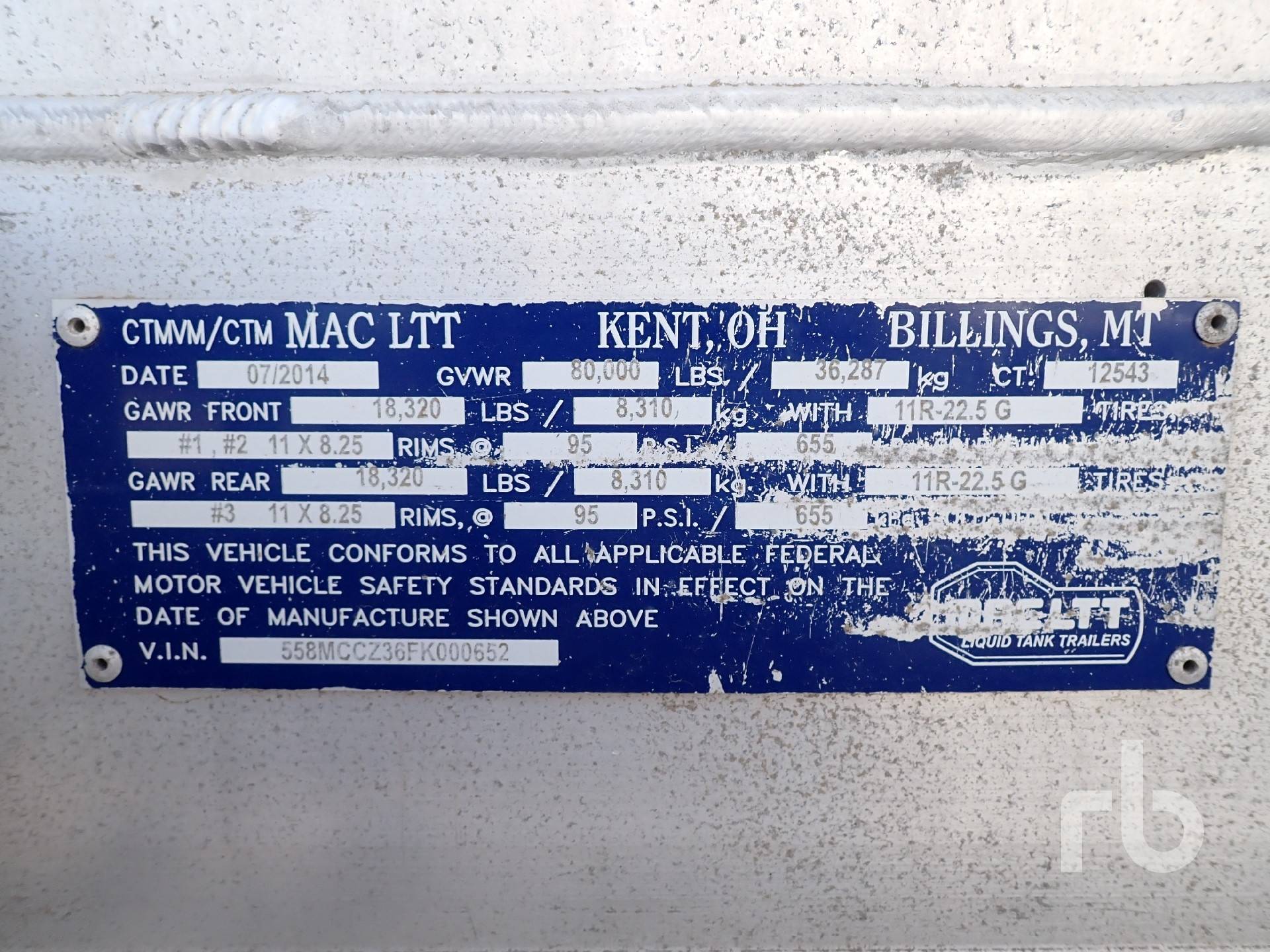 Metal ID Plate Image