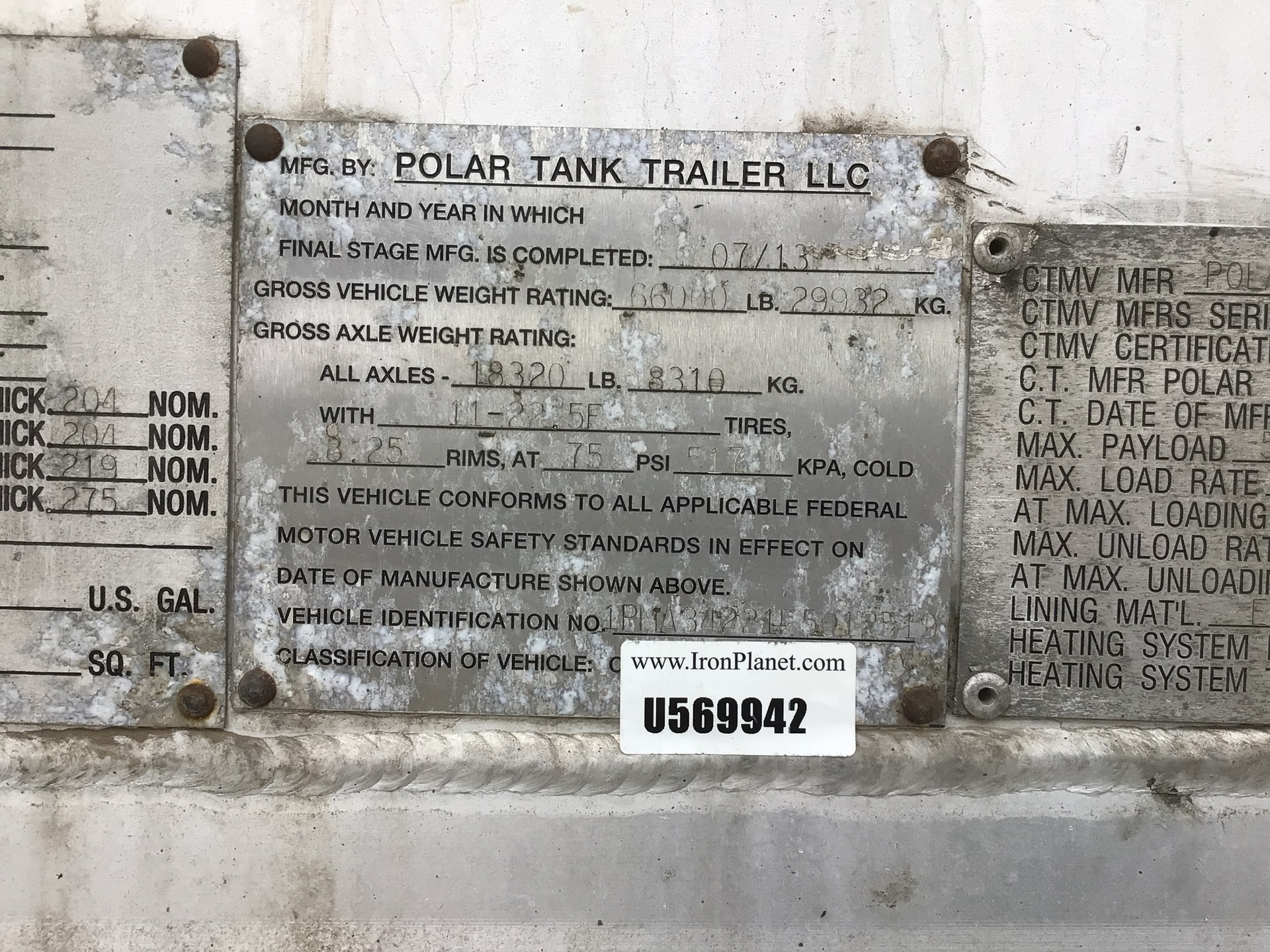 Metal ID Plate Image
