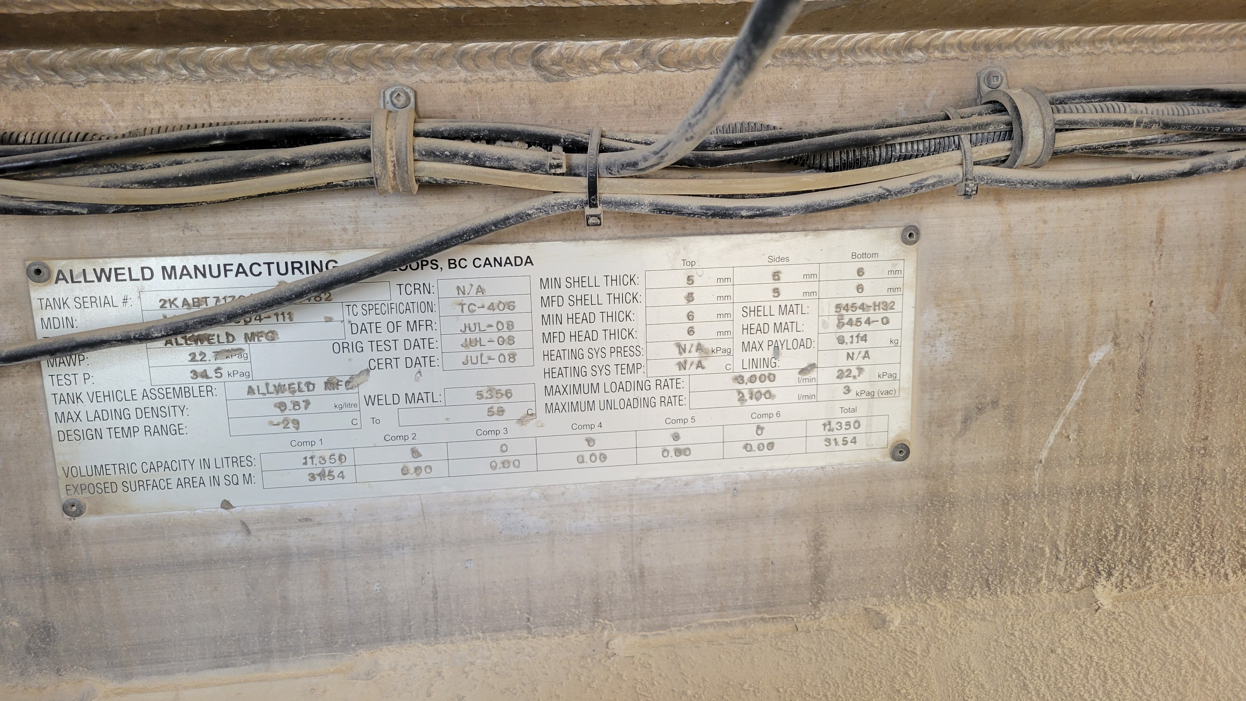 Metal ID Plate Image