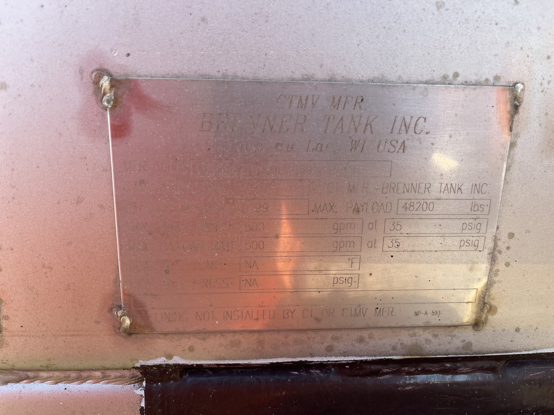 Metal ID Plate Image