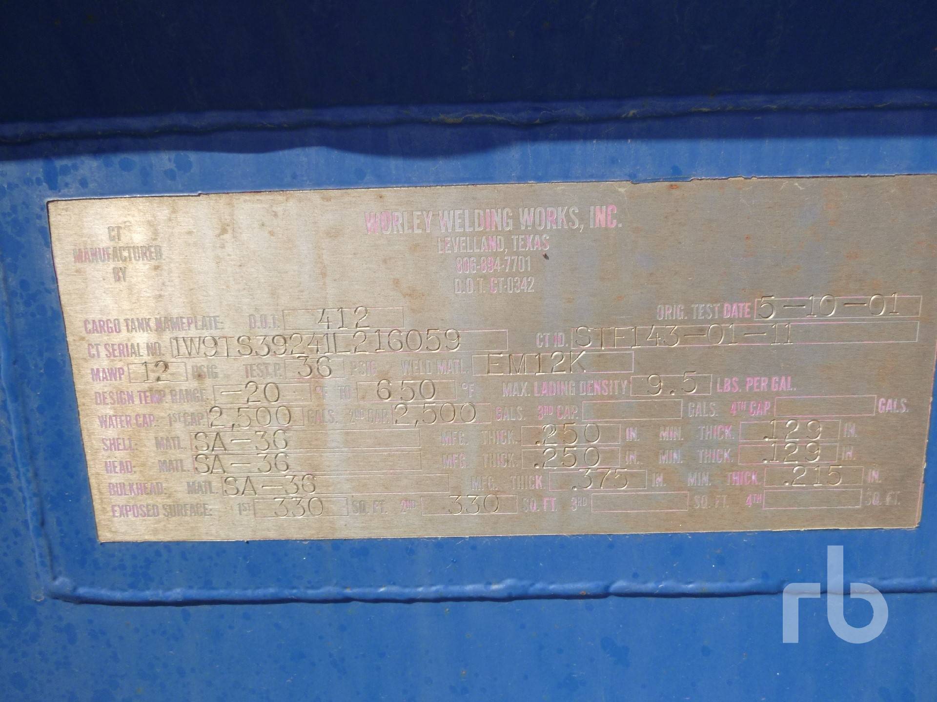 Metal ID Plate Image