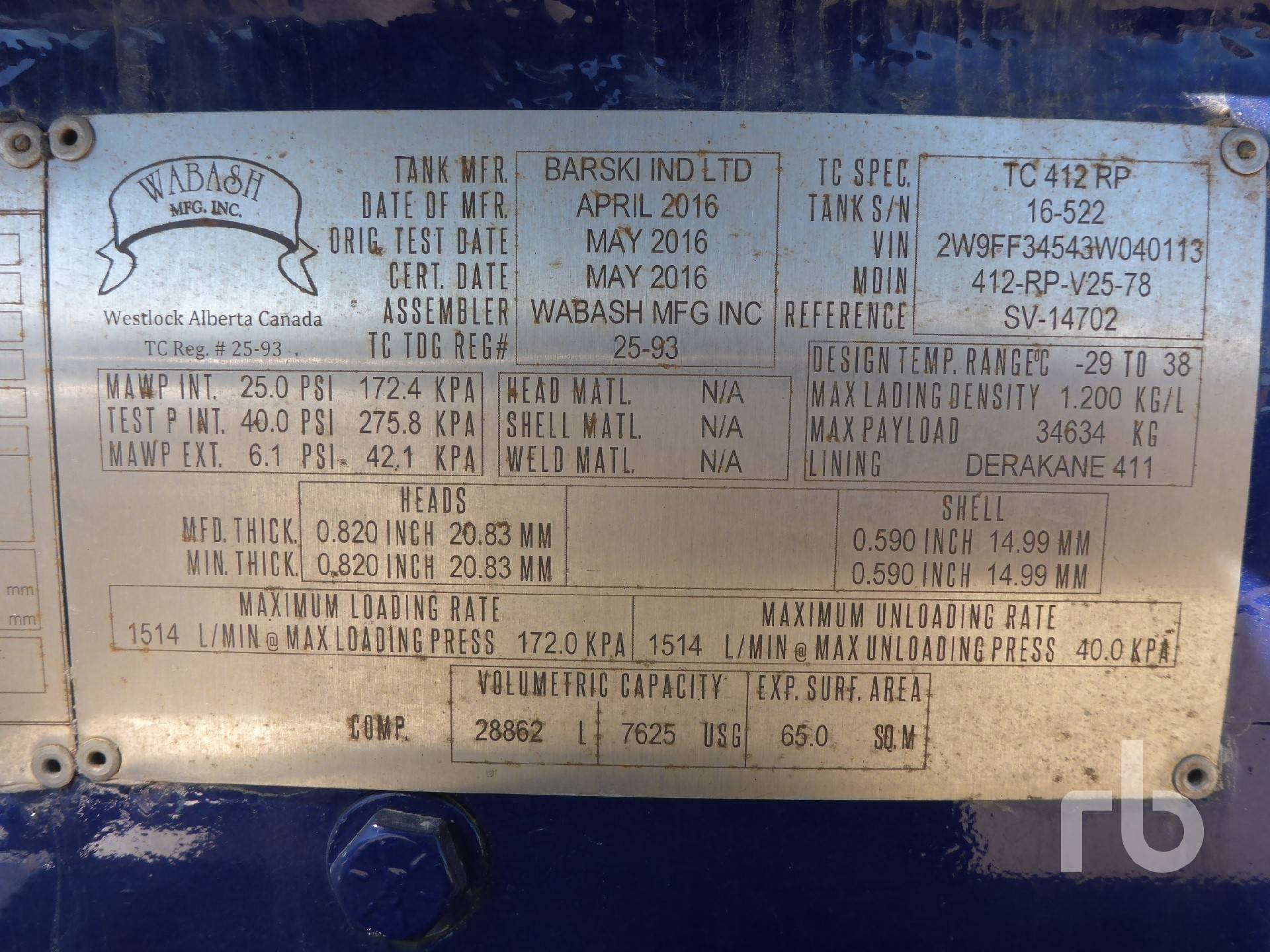 Metal ID Plate Image