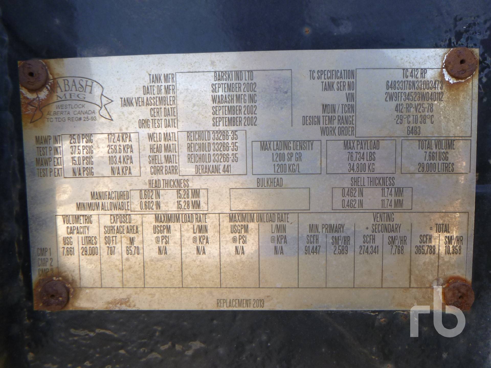 Metal ID Plate Image
