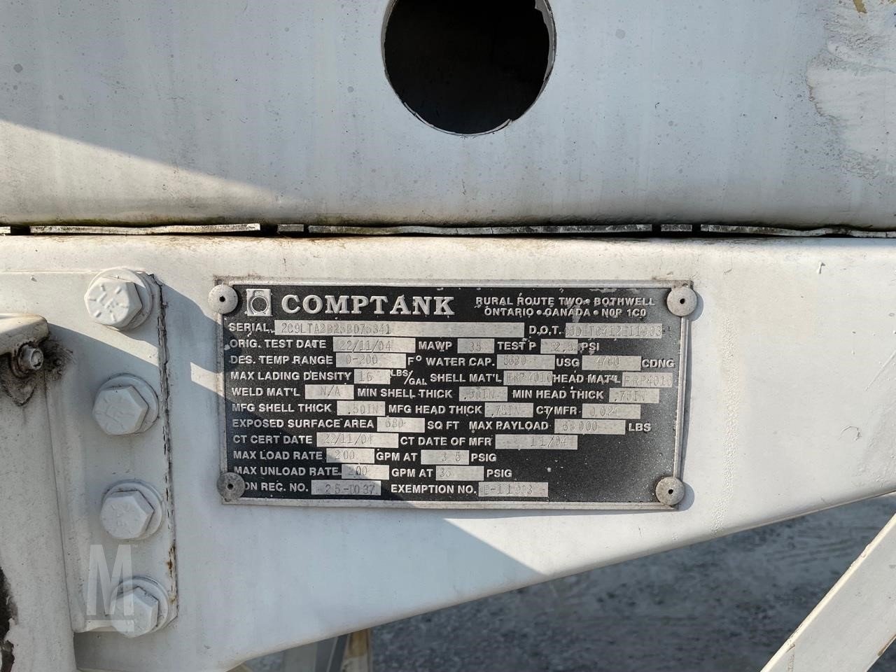 Metal ID Plate Image