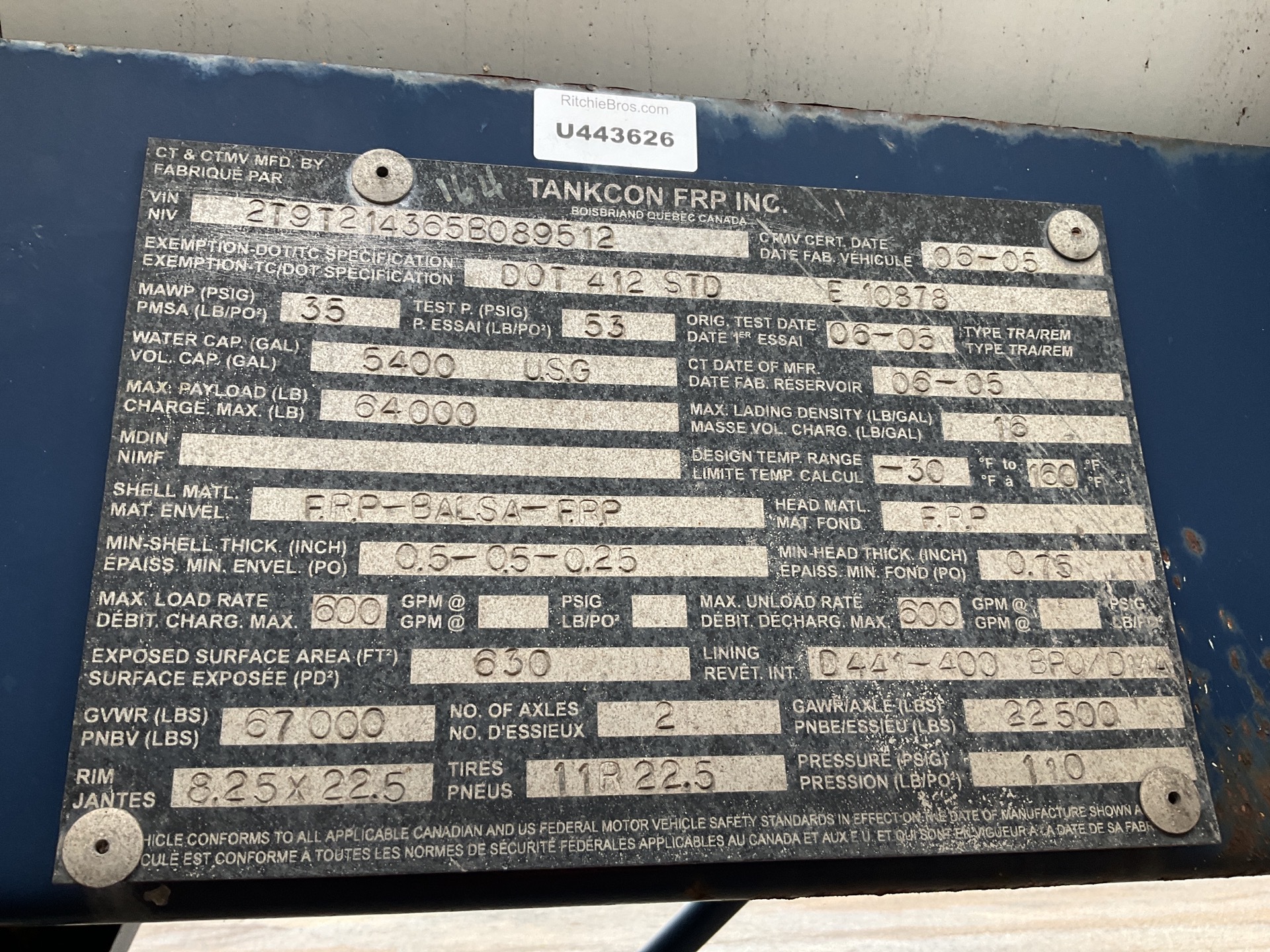Metal ID Plate Image