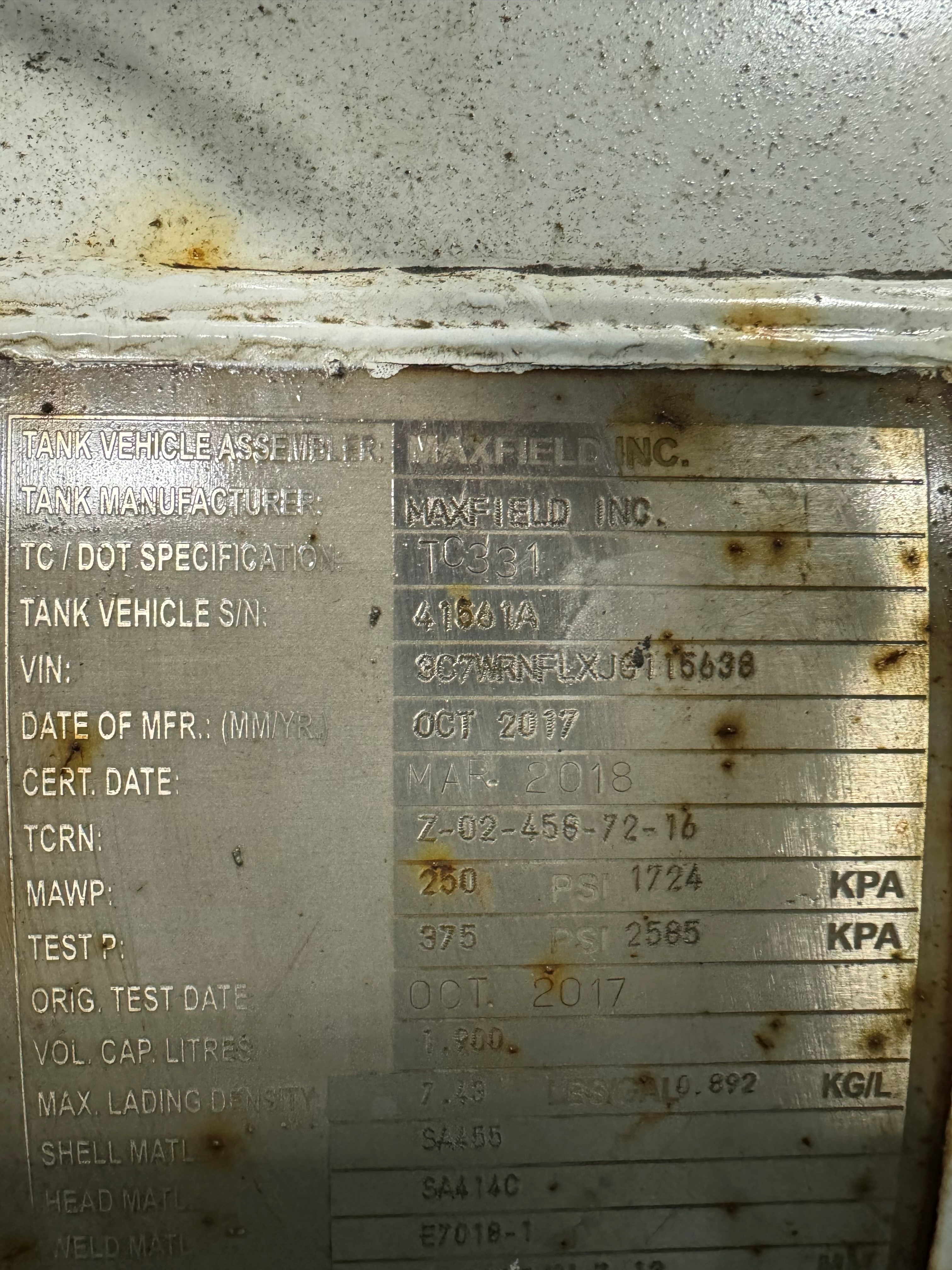 Metal ID Plate Image
