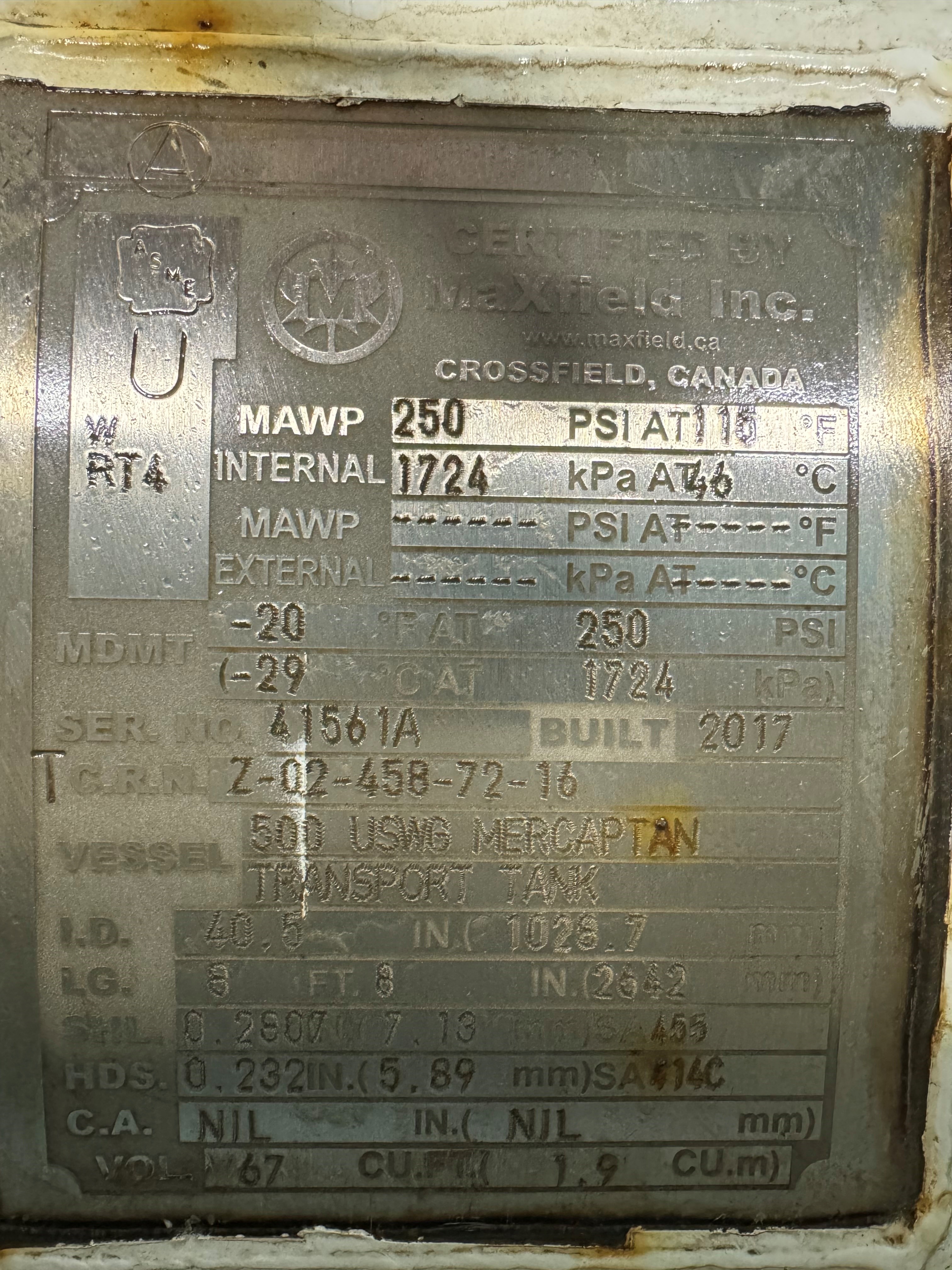 Metal ID Plate Image