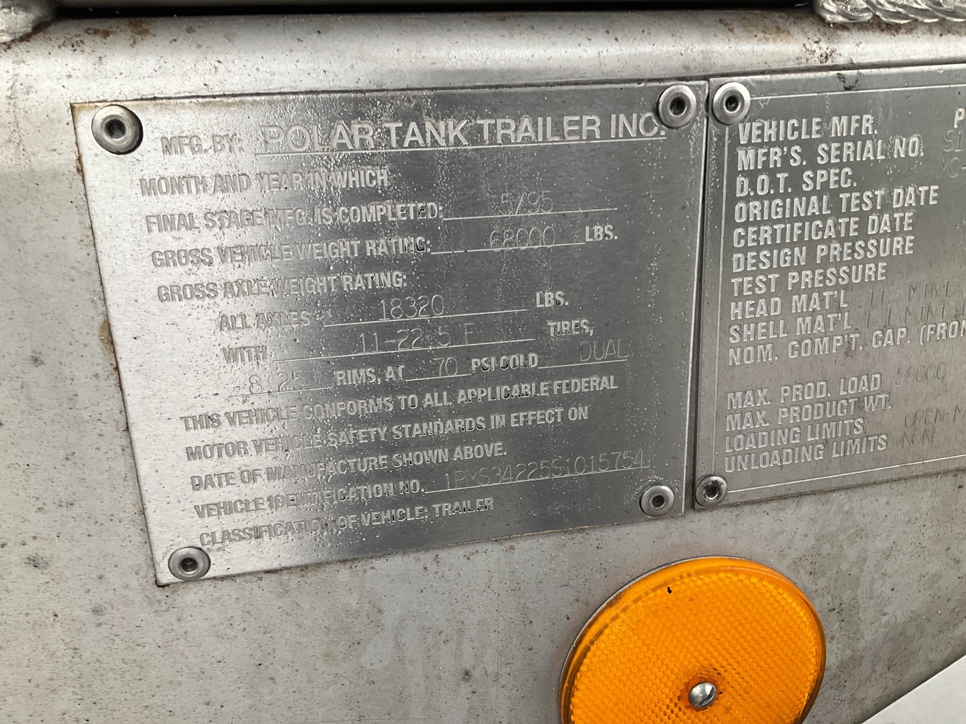 Metal ID Plate Image